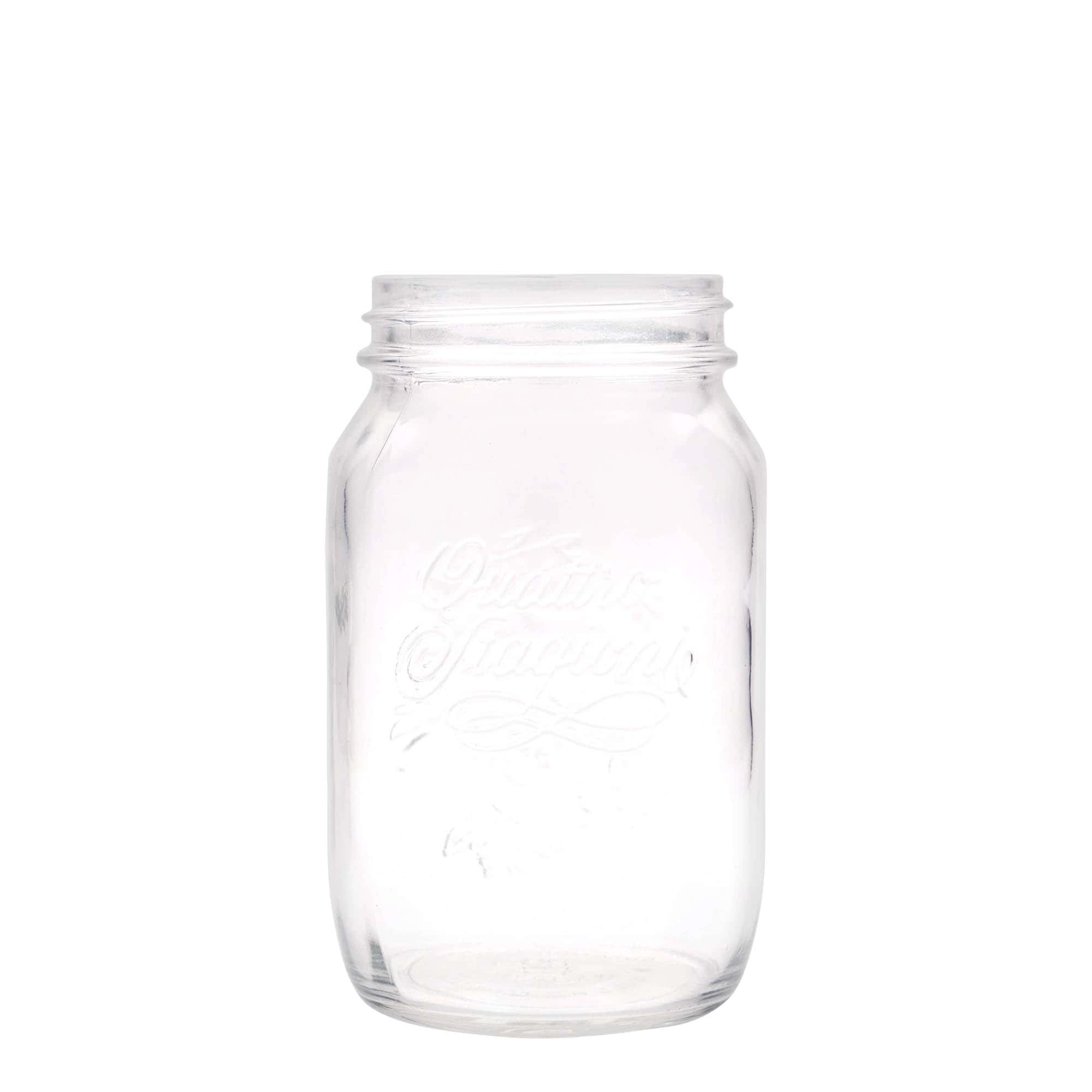 1.000 ml staklena posuda 'Quattro Stagioni', otvor: navojni poklopac
