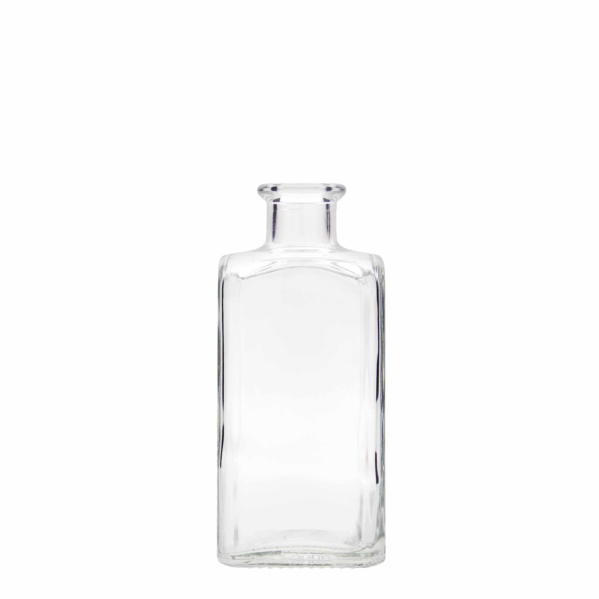 Apotekarska flaša 250 ml Carré, četvrtasto, otvor: Pluto Apotekarska flaša 250 ml Carré, četvrtasto, otvor: Pluto