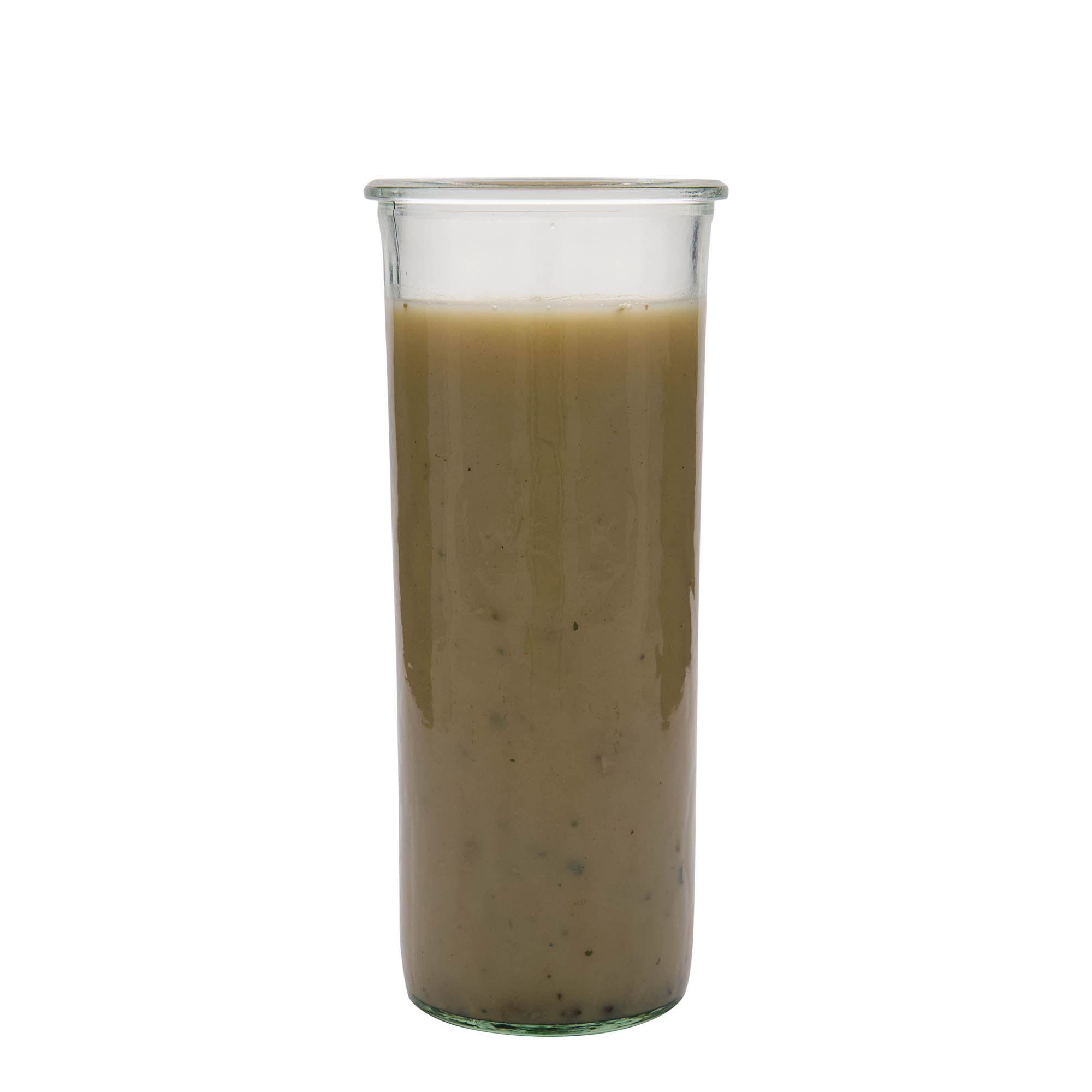 1.500 ml WECK staklena tegla za okretanje, otvor: okrugli rub
