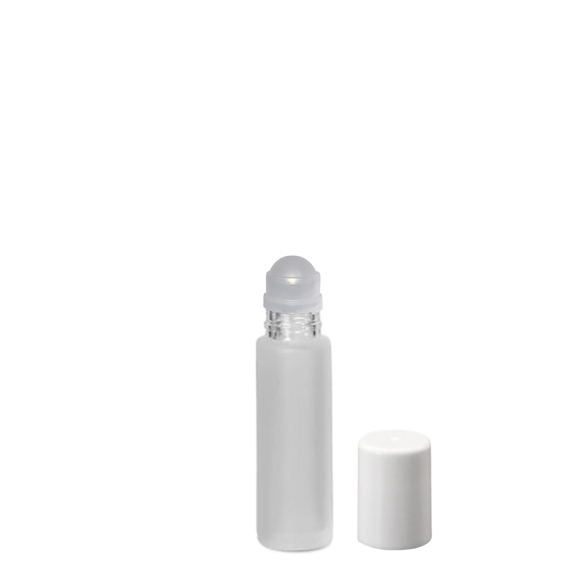 10 ml roll-on bočica, staklo, matirana, grlo: navojni zatvarač 10 ml roll-on bočica, staklo, matirana, grlo: navojni zatvarač