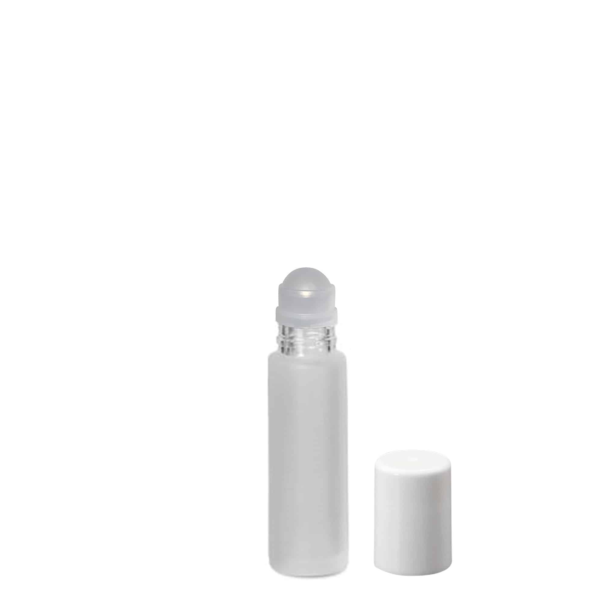 10 ml roll-on bočica, staklo, matirana, grlo: navojni zatvarač
