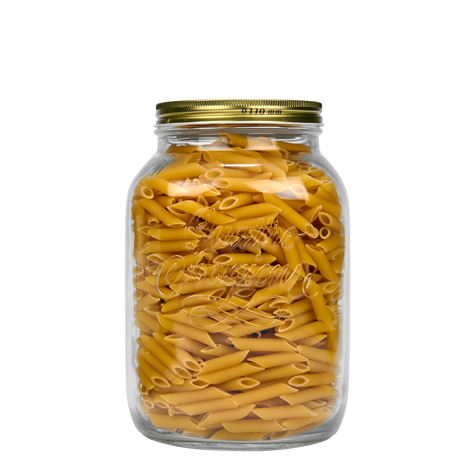 3.000 ml staklena posuda 'Quattro Stagioni', otvor: navojni poklopac 3.000 ml staklena posuda 'Quattro Stagioni', otvor: navojni poklopac