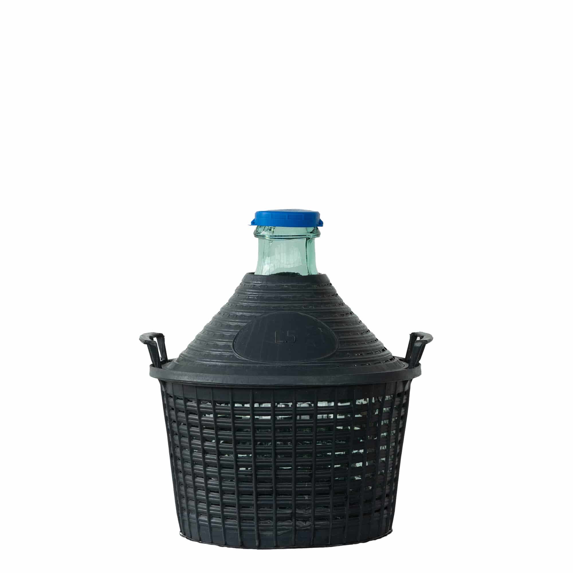 5 l balonska boca uskog grla, staklo, otvor: poklopac na navrtku