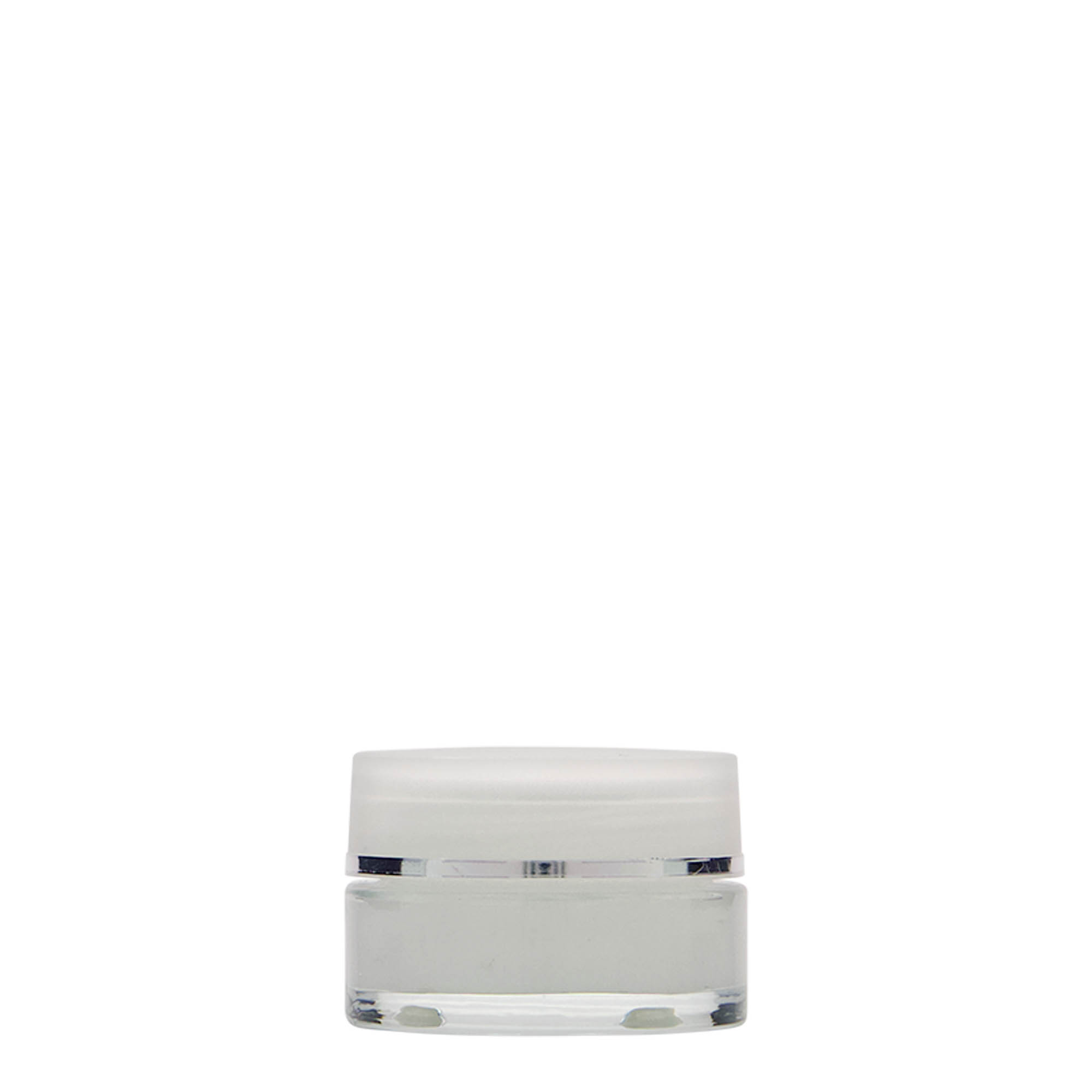 15 ml tegla „Clear Edition“, staklo, otvor: navojni poklopac