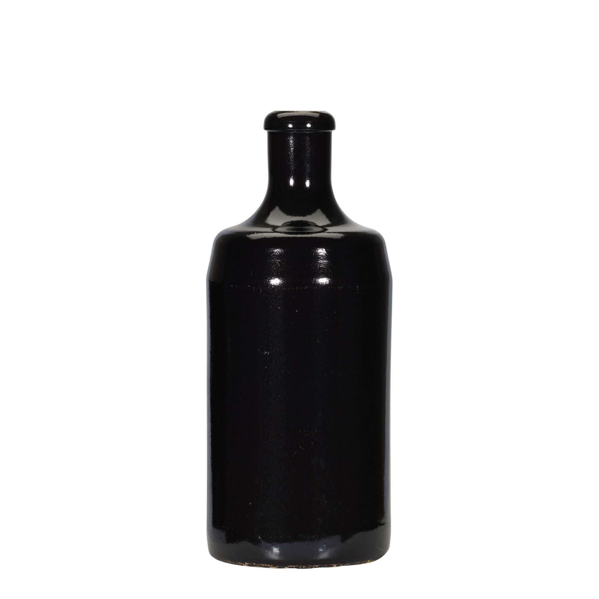 Glineni vrč 700 ml 'Calvados, keramika, crna, otvor: Pluto Glineni vrč 700 ml 'Calvados, keramika, crna, otvor: Pluto