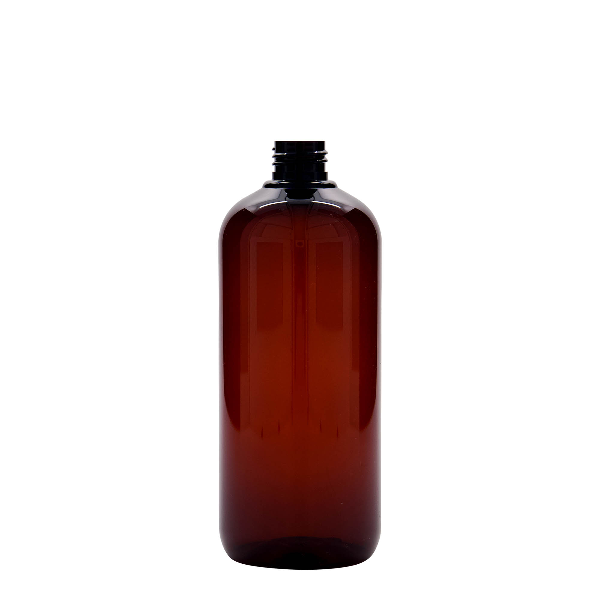 500 ml boca od reciklirane plastike „Victor's Best“, PCR, smeđa, grlo: 24/410