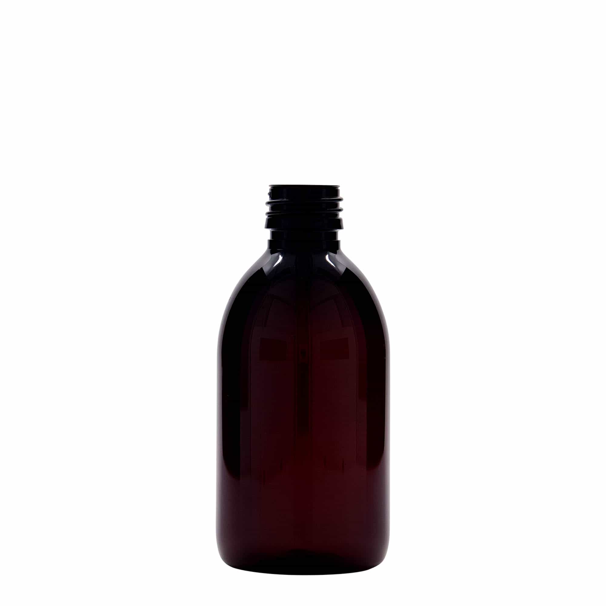PET medicinska flaša 250 ml, smeđa, plastika, otvor: PP 28 PET medicinska flaša 250 ml, smeđa, plastika, otvor: PP 28