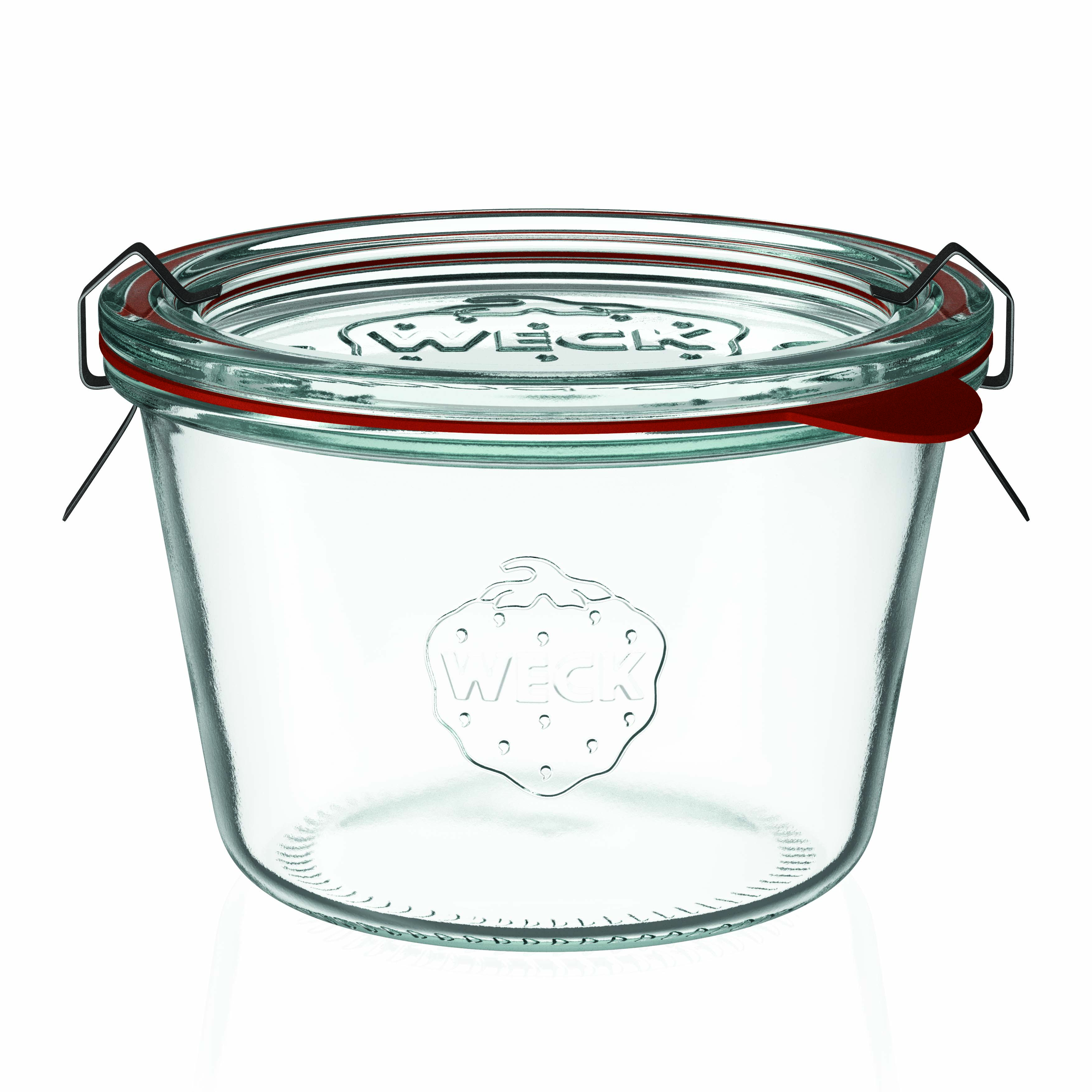 370 ml WECK-staklena tegla za prevrnuti, otvor: okrugli rub