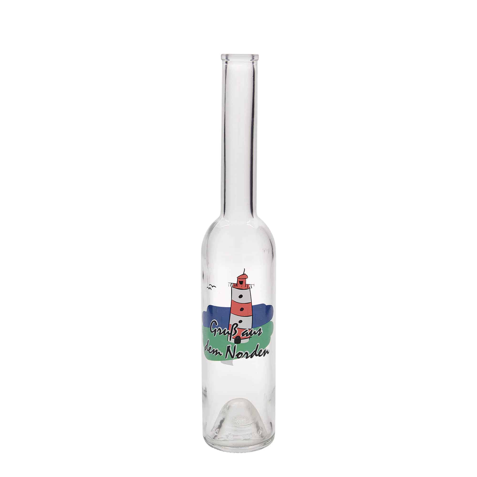Staklena flaša 350 ml 'Opera', motiv: Sjever, otvor: Pluto Staklena flaša 350 ml 'Opera', motiv: Sjever, otvor: Pluto
