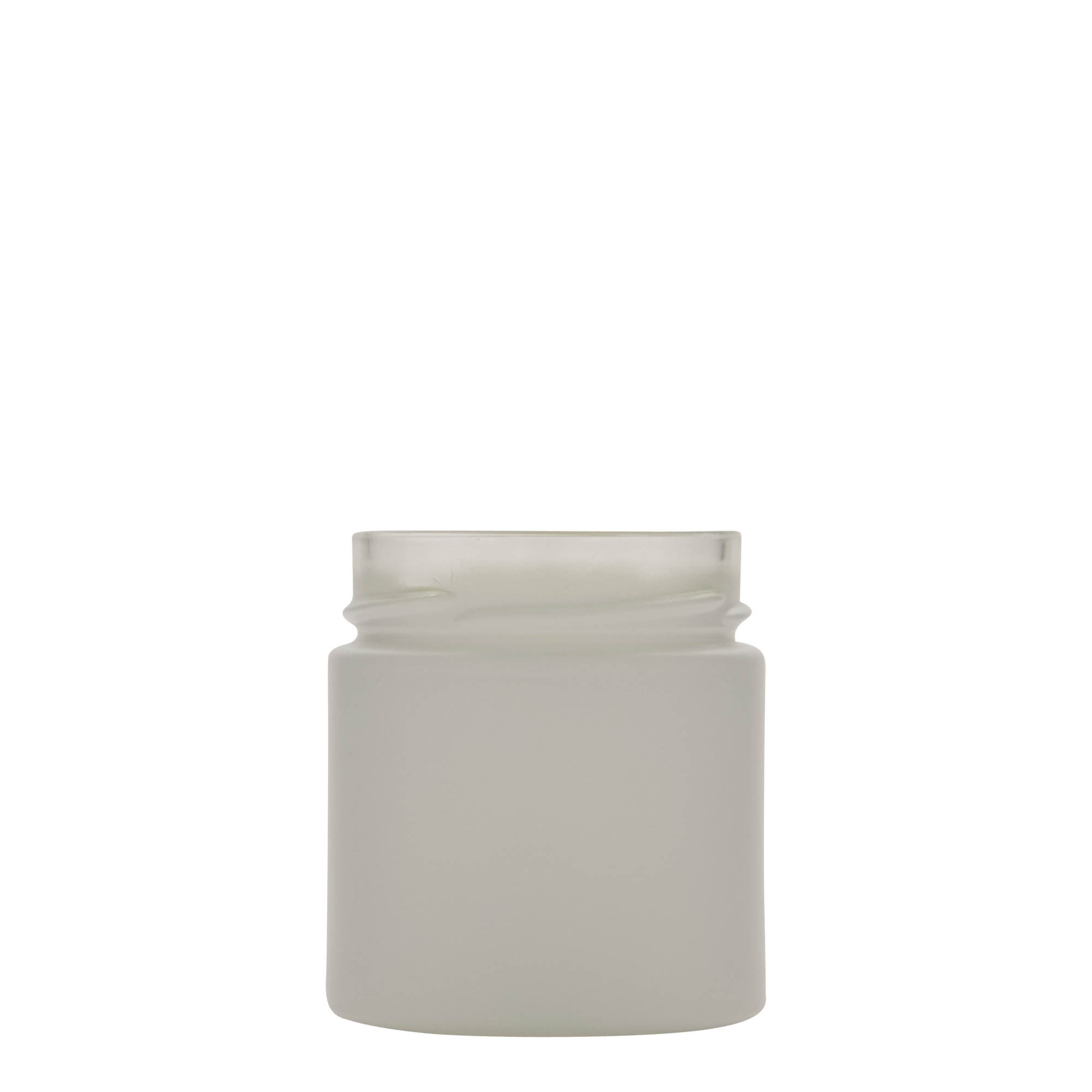 212 ml okrugla staklena boca 'Aurora', bijela, otvor: Deep-Twist-Off (DTO 66)