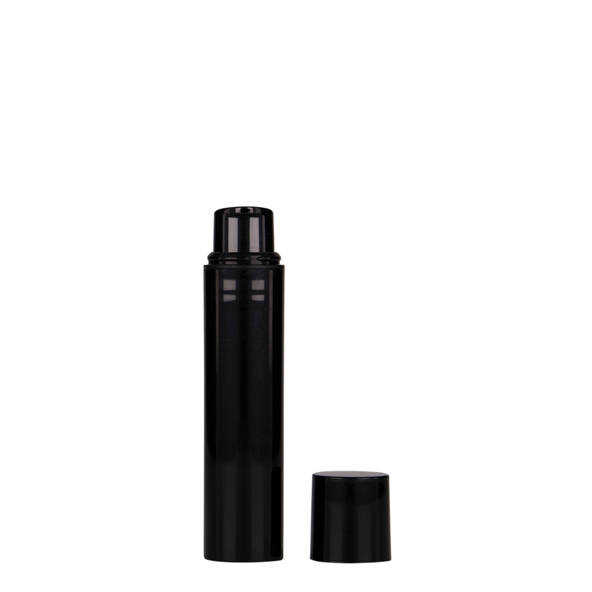 15 ml Airless dozer 'Nano', PP-plastika, crni 15 ml Airless dozer 'Nano', PP-plastika, crni
