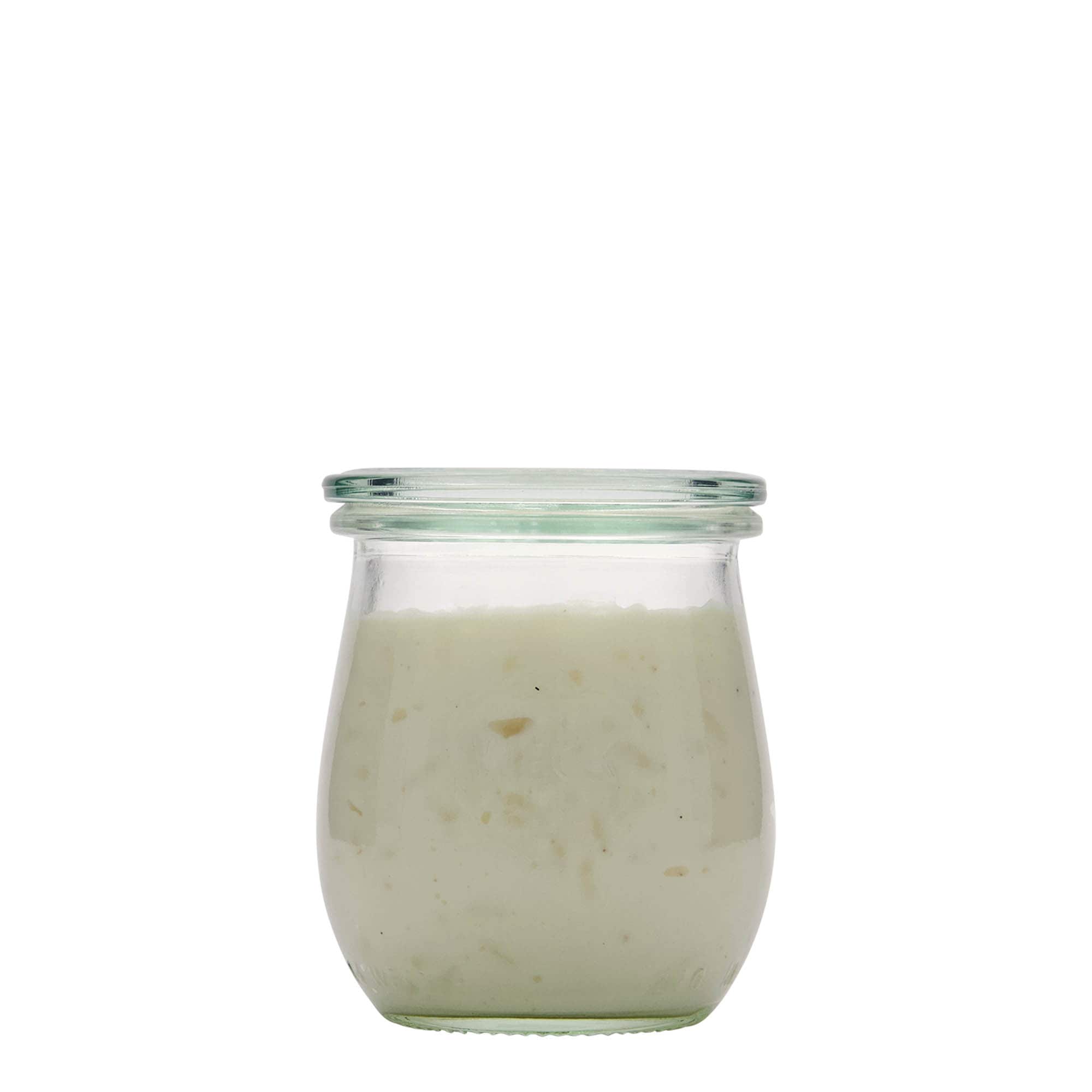 220 ml WECK-Tulipanklasa, otvor: okrugli rub