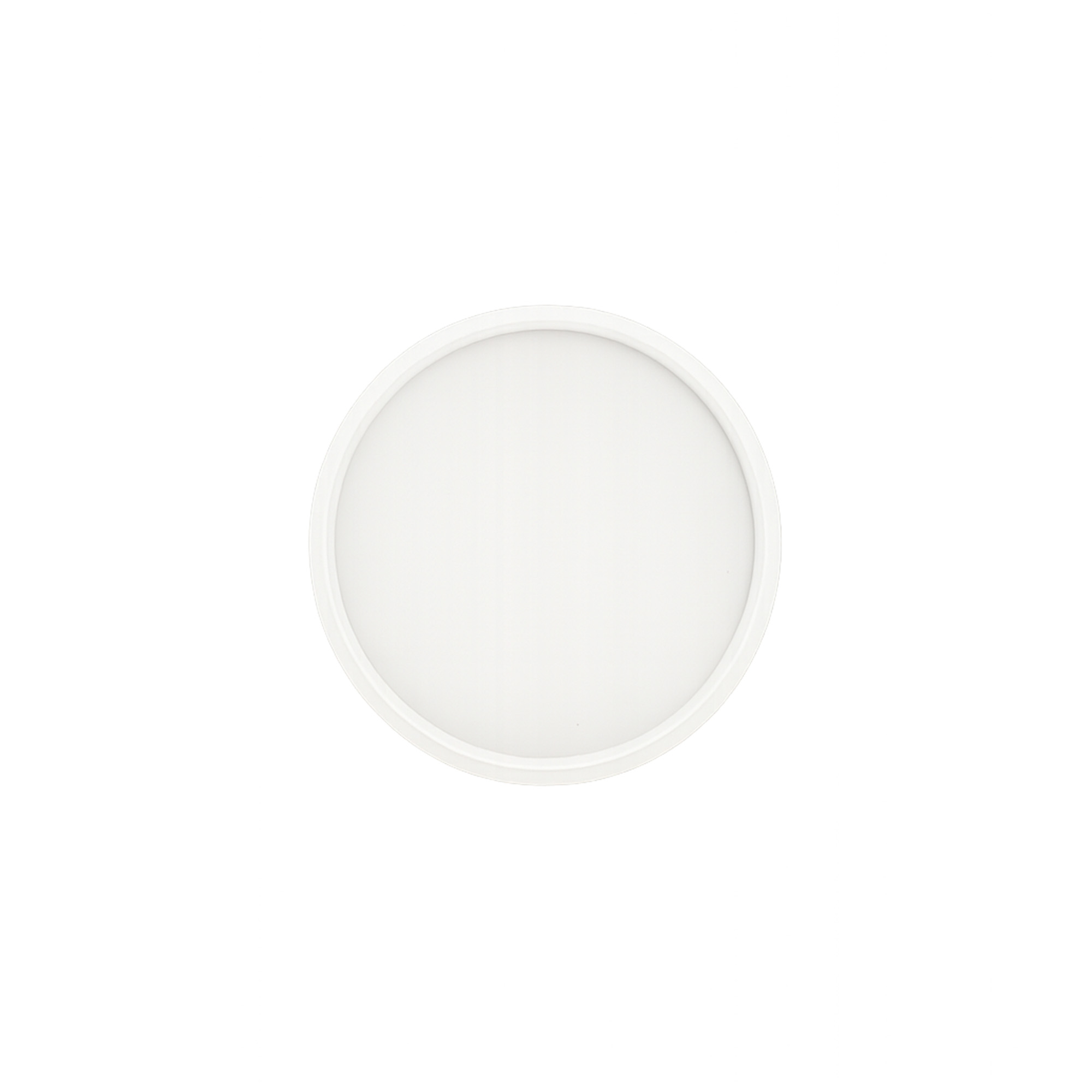 Zatvarač sa navojem za 30 ml 'Brown Line', PP, bijeli