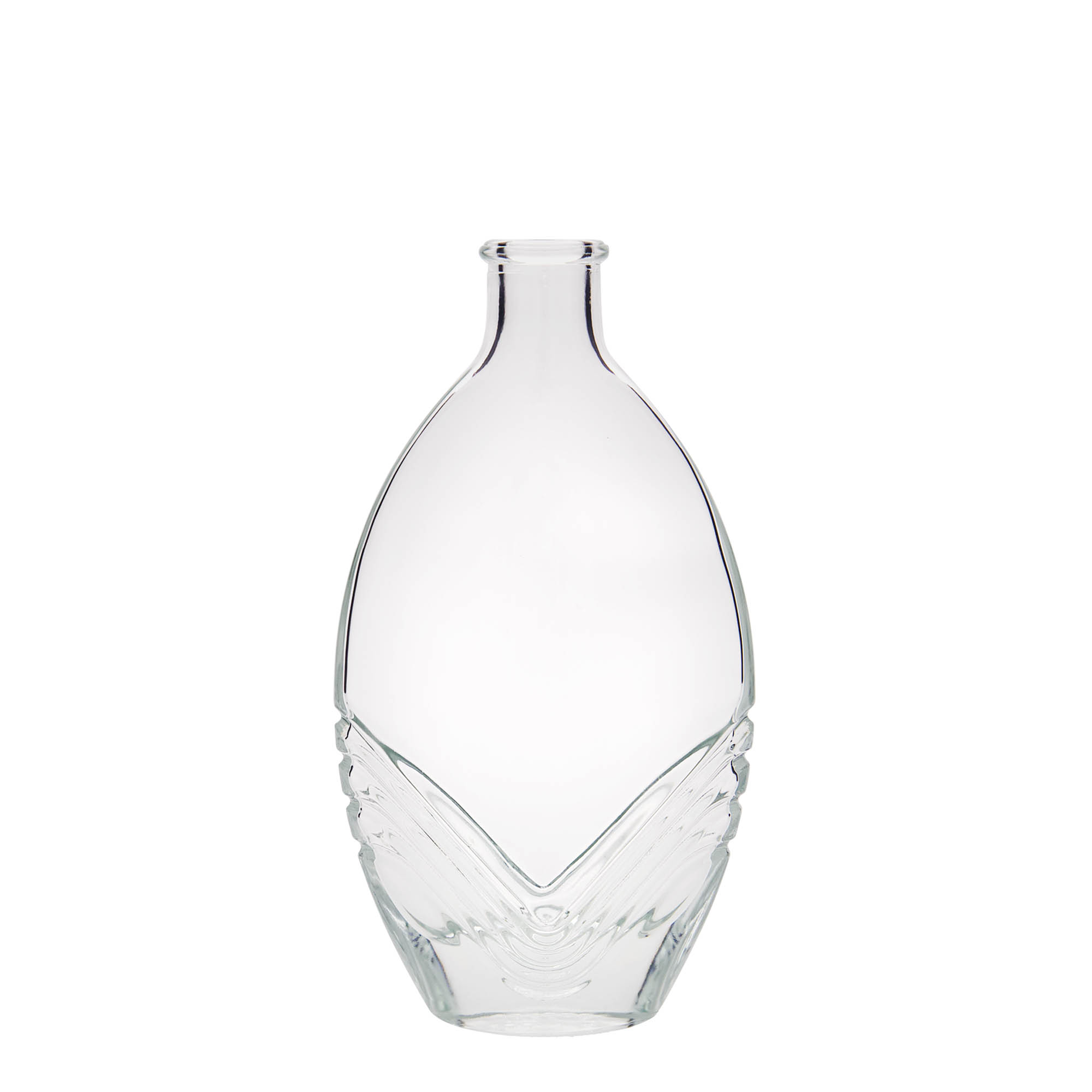 200 ml staklena boca 'Florence', ovalna, otvor: čep 200 ml staklena boca 'Florence', ovalna, otvor: čep