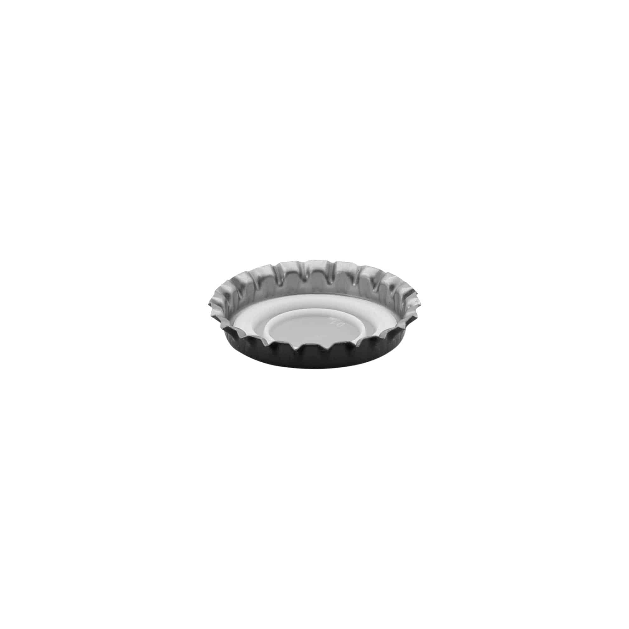 Krunski čep 29 mm, metal, crna Krunski čep 29 mm, metal, crna