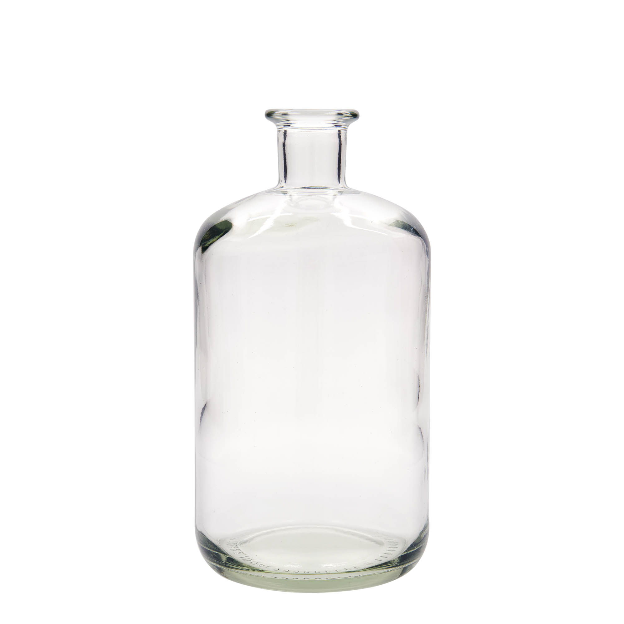 1.500 ml staklena boca apotekarska, otvor: čep 1.500 ml staklena boca apotekarska, otvor: čep