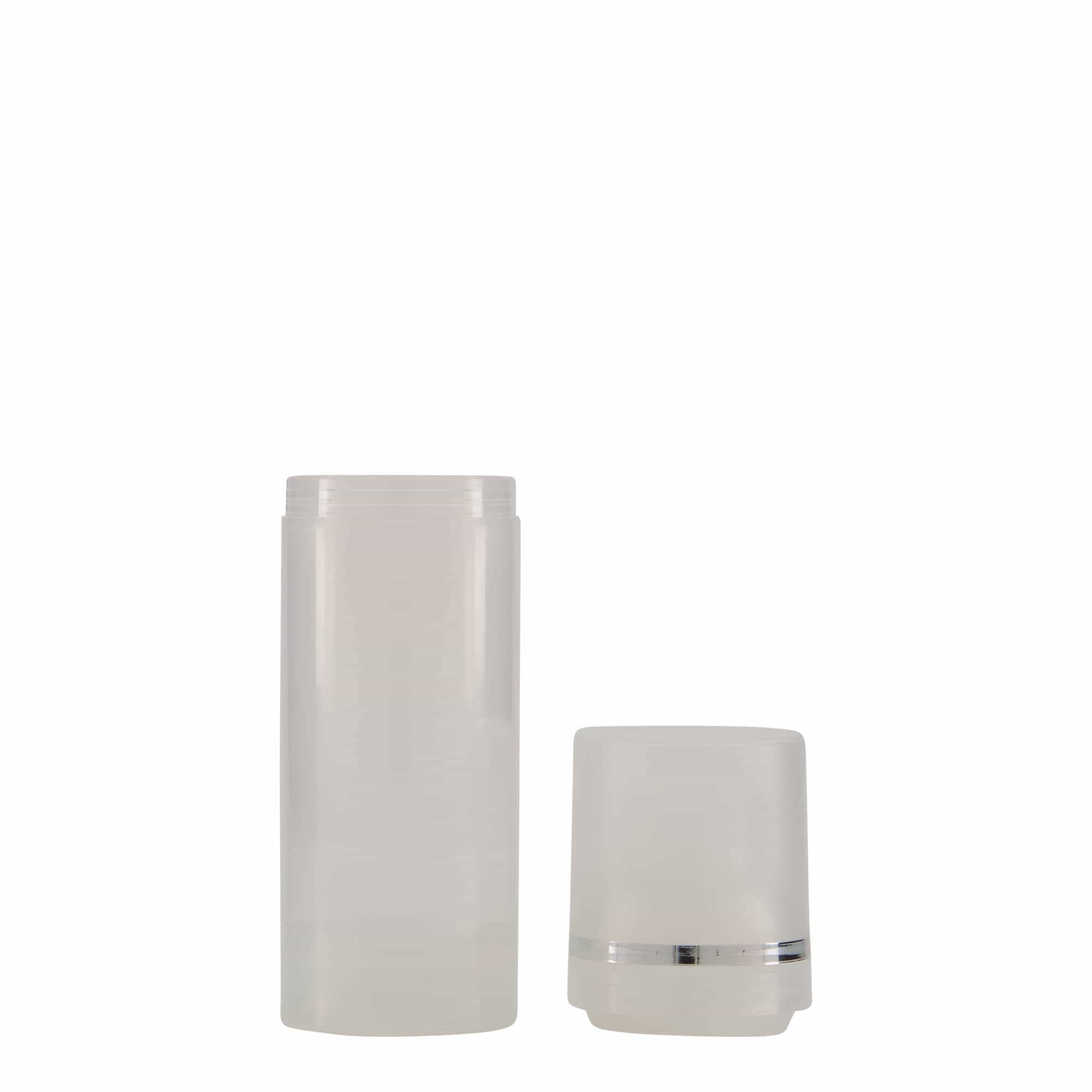 Dispenzer bez zraka 50 ml 'Mezzo', PP plastika, prirodna
