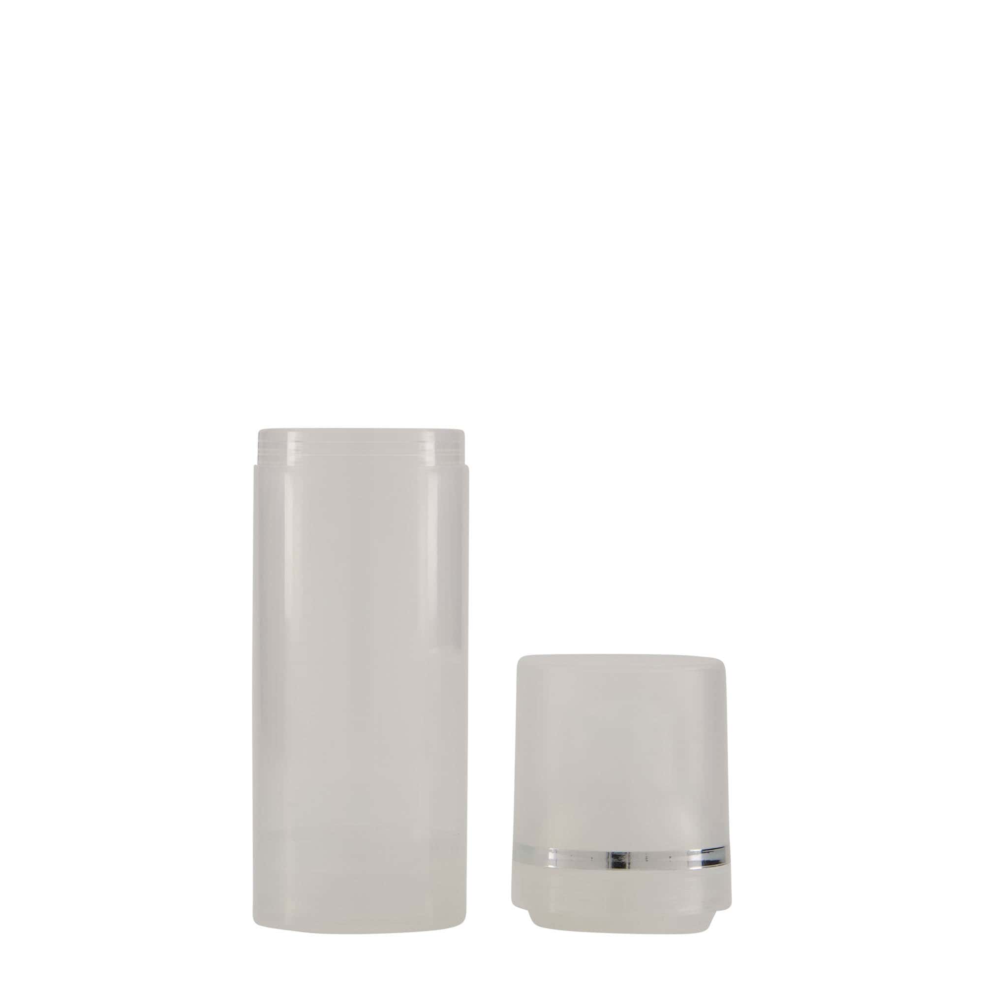50 ml Airless dozer „Mezzo“, PP-plastika, prirodna boja