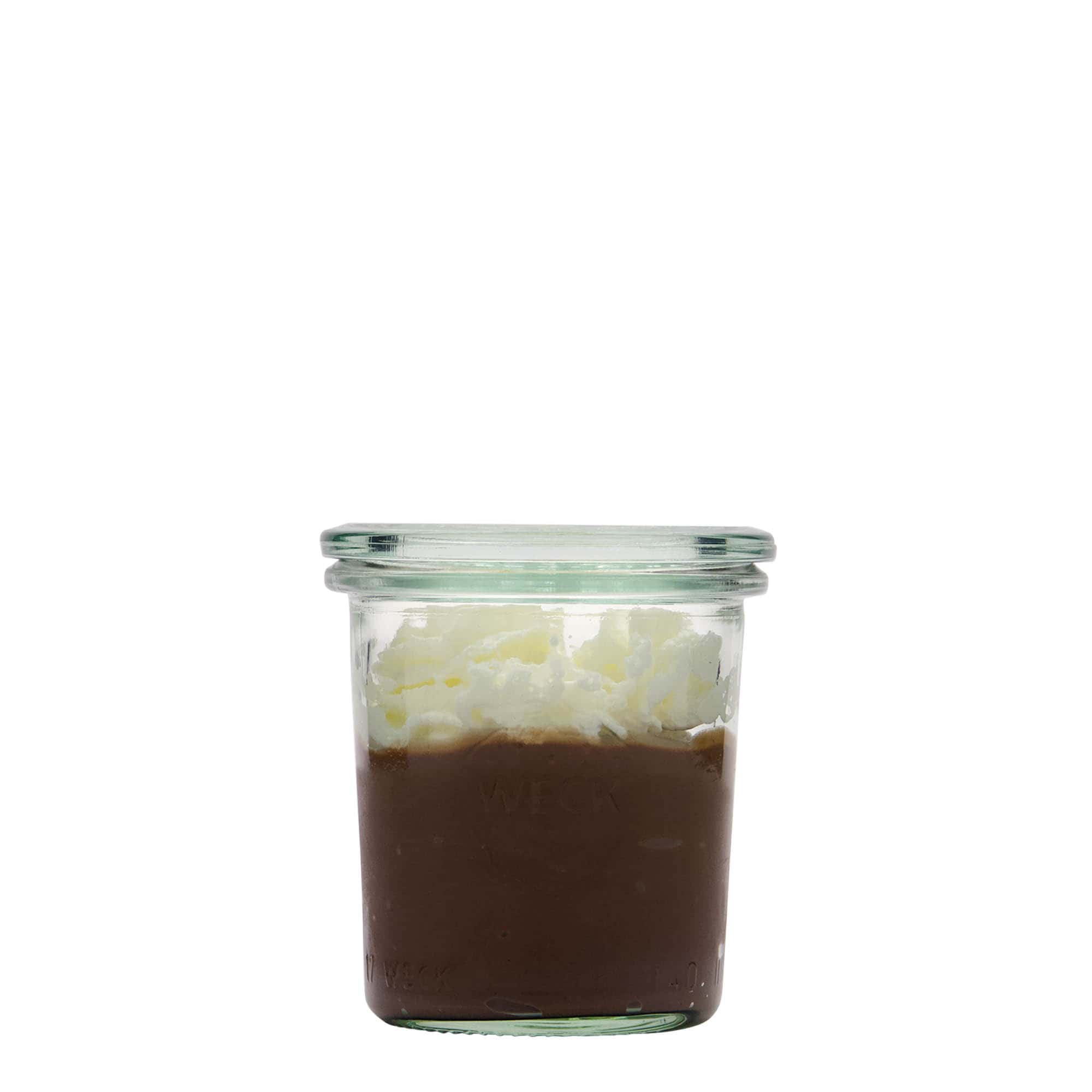140 ml WECK staklenka sa širokim grlom, otvor: okrugli rub