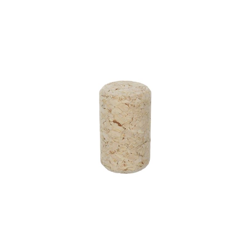 Čep za vino 22,5 mm, prešani pluto, bež, za grlo: plutasti Čep za vino 22,5 mm, prešani pluto, bež, za grlo: plutasti