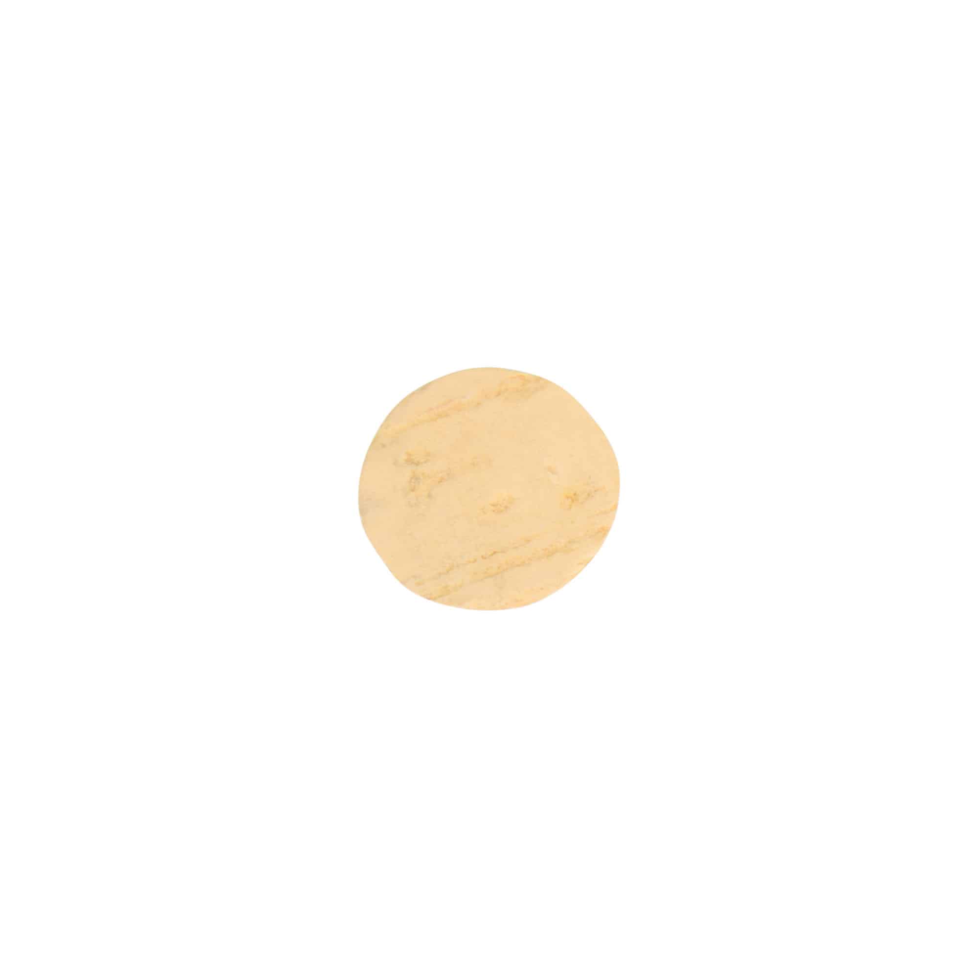 Šiljasti čep 14-17 x 22, prirodni pluto, izbijeljeni, za otvor: pluto