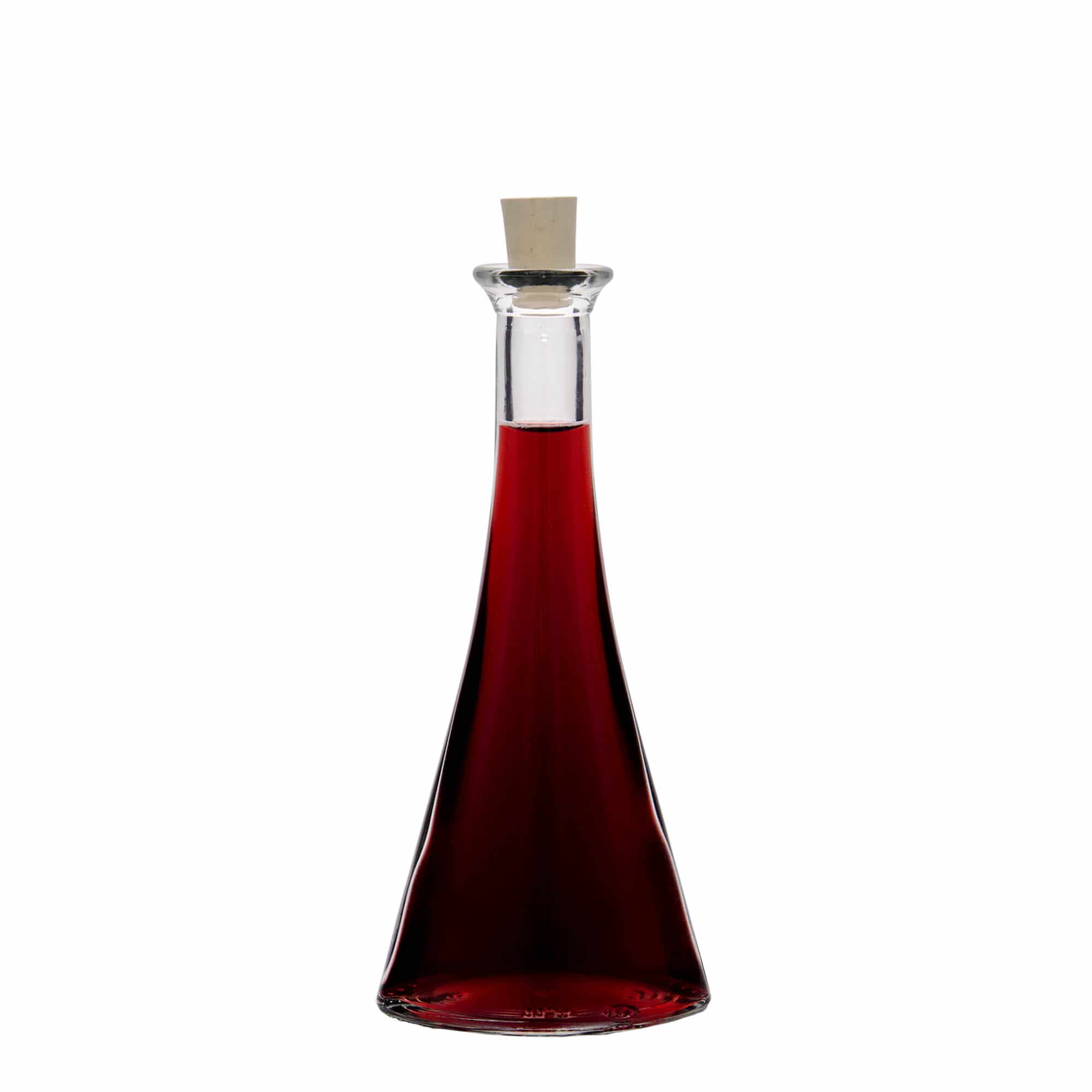 Staklena flaša 100 ml 'Veronica', poluokrugla, otvor: Pluto
