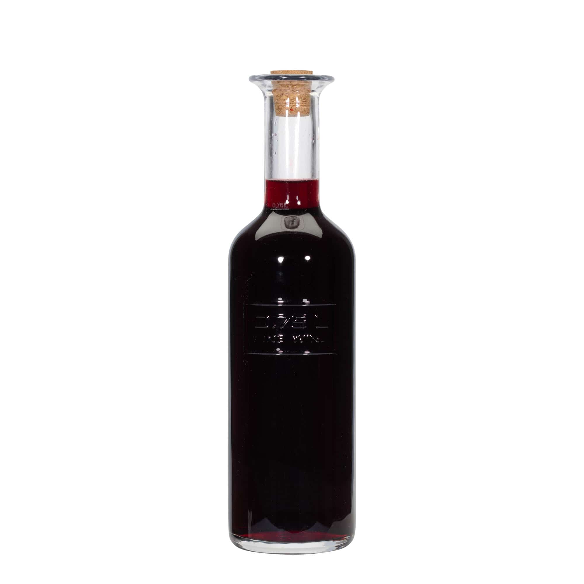 750 ml staklena boca 'Optima Fine Wine', grlo: plutа