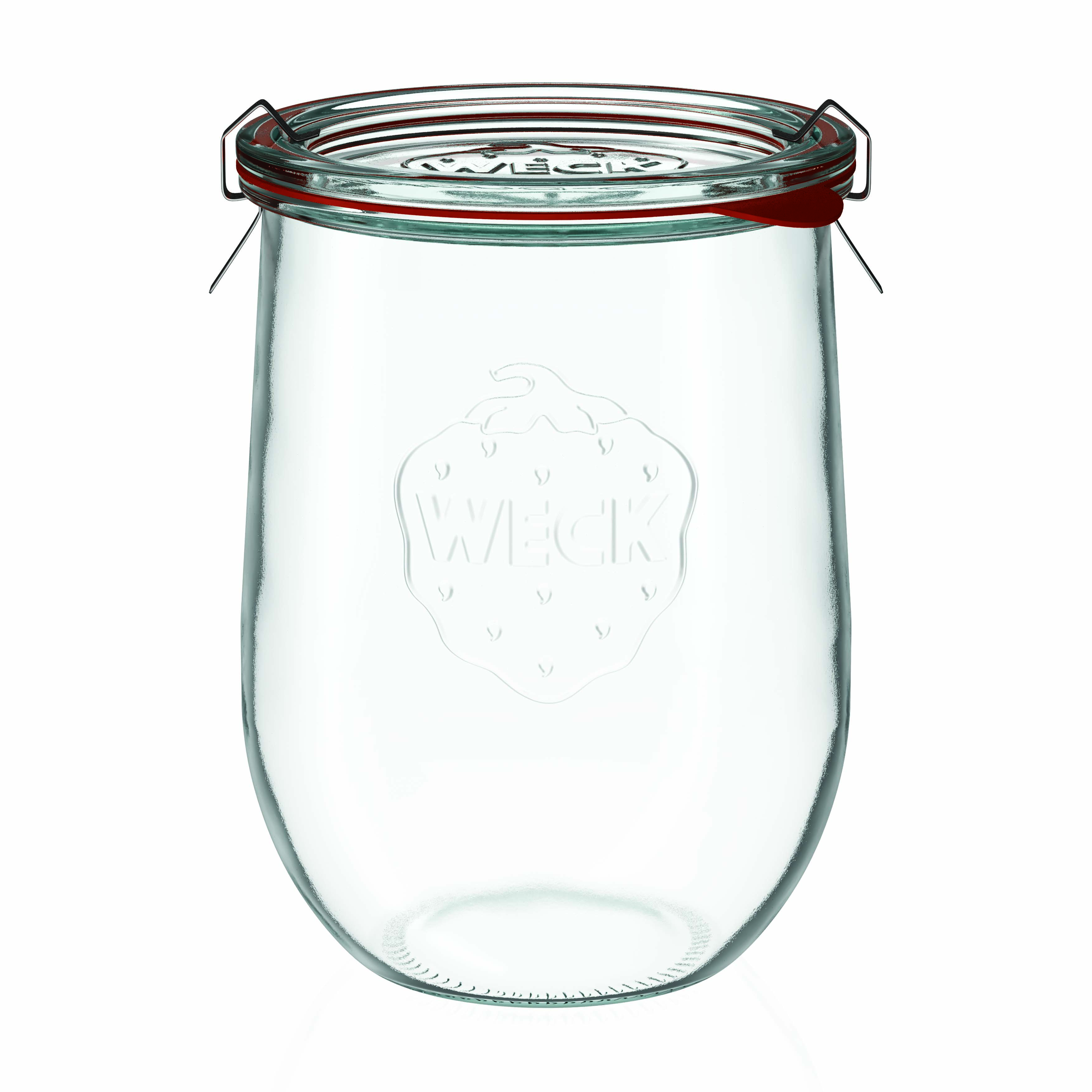1.050 ml WECK-Tulpenglas, otvor: okrugli rub