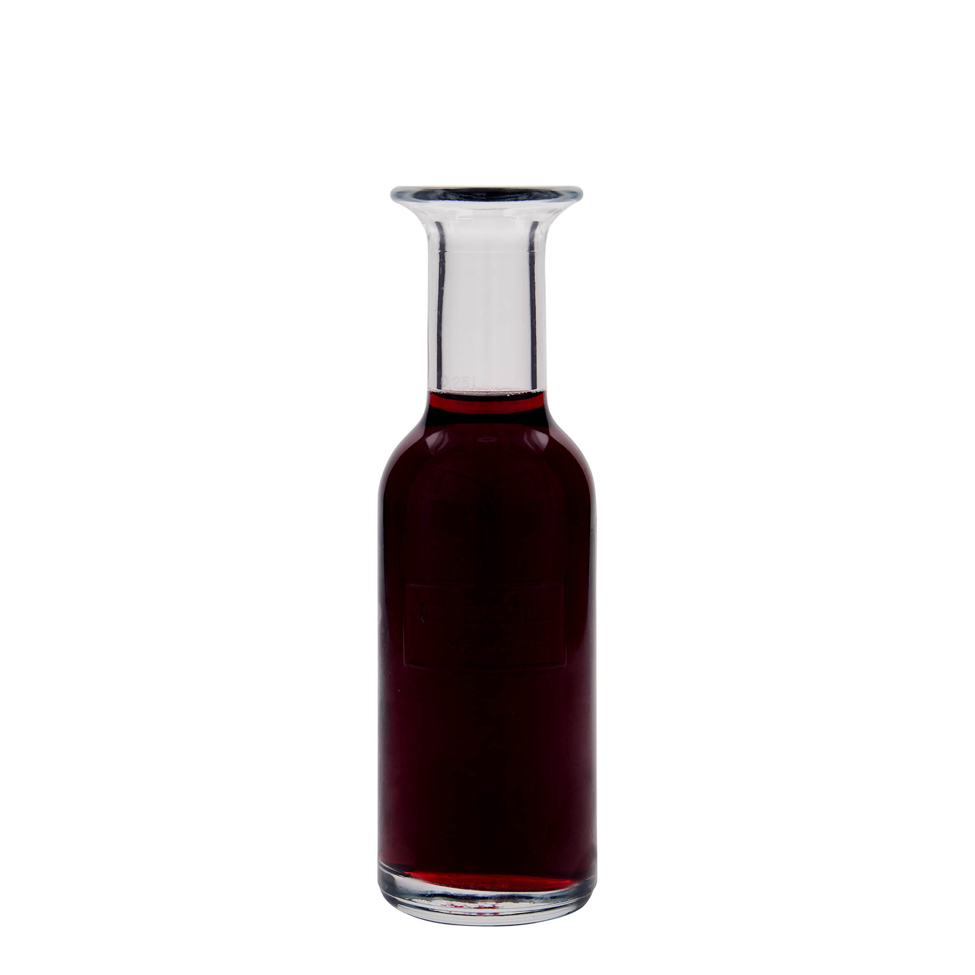 250 ml staklena boca 'Optima Fine Wine', grlo: čep 250 ml staklena boca 'Optima Fine Wine', grlo: čep