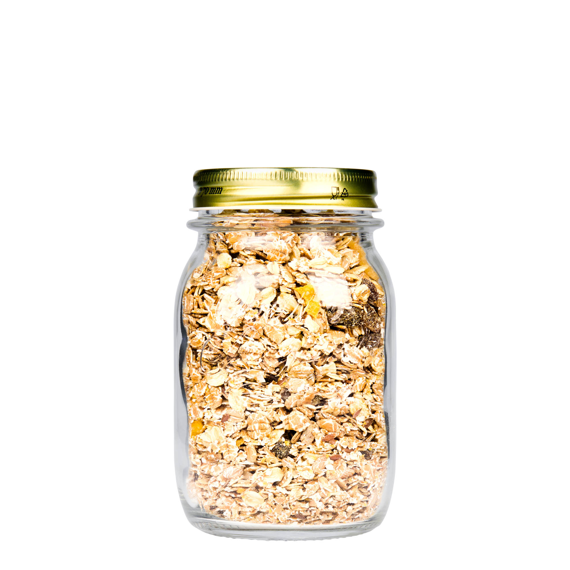 500 ml staklena posuda 'Quattro Stagioni', otvor: navojni poklopac 500 ml staklena posuda 'Quattro Stagioni', otvor: navojni poklopac