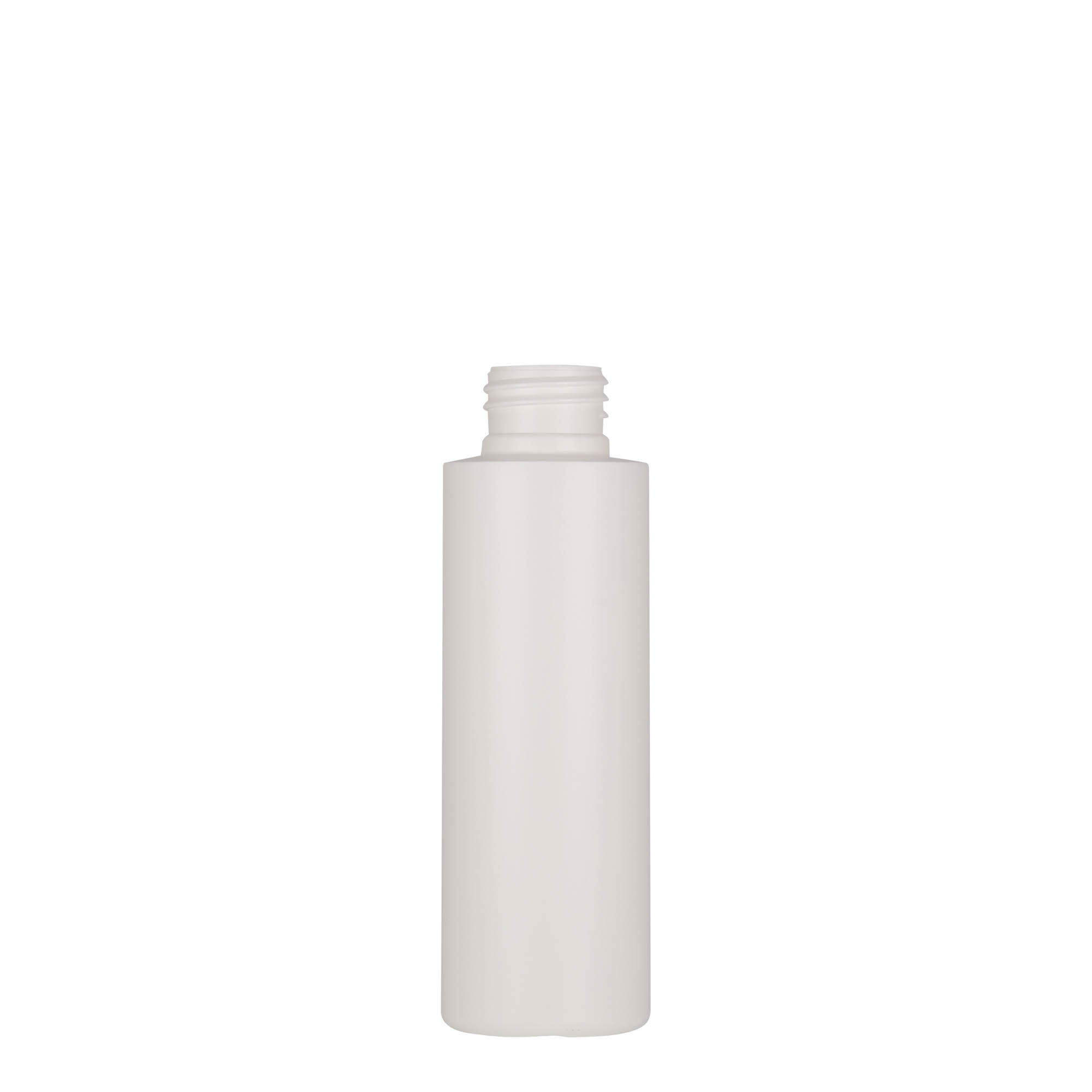 Plastična flaša 100 ml 'Pipe', Green HDPE, bijela, otvor: GPI 24/410