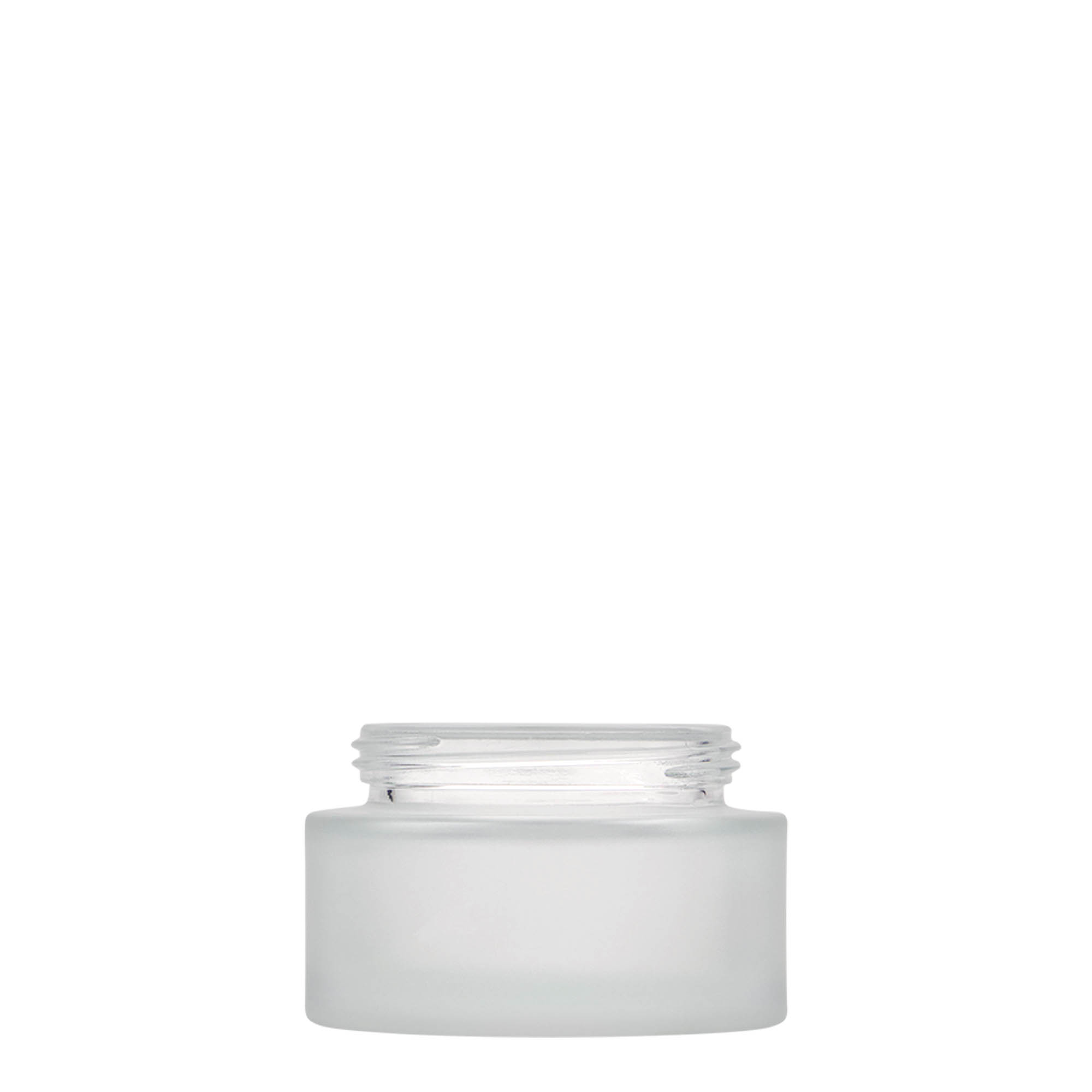 50 ml tegla 'Platin Edition', staklo, matirana, otvor: navojni poklopac