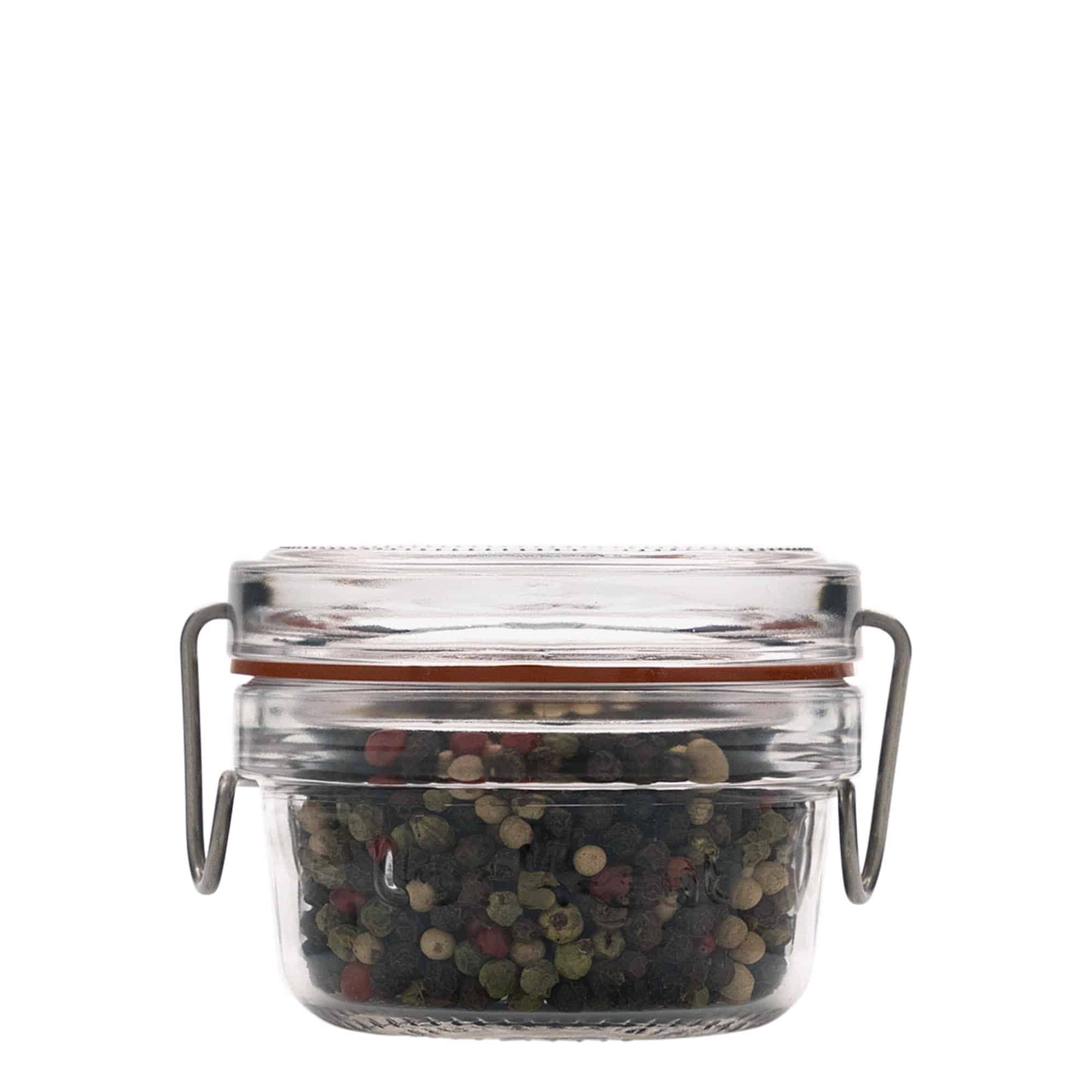Staklenka sa hermetičkim zatvaračem 80 ml 'Lock-Eat', otvor: Hermetički zatvarač