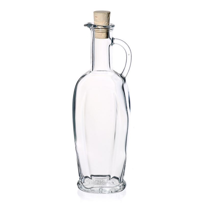 250 ml staklena boca 'Eleganta', ovalna, grlo: plutajući čep 250 ml staklena boca 'Eleganta', ovalna, grlo: plutajući čep