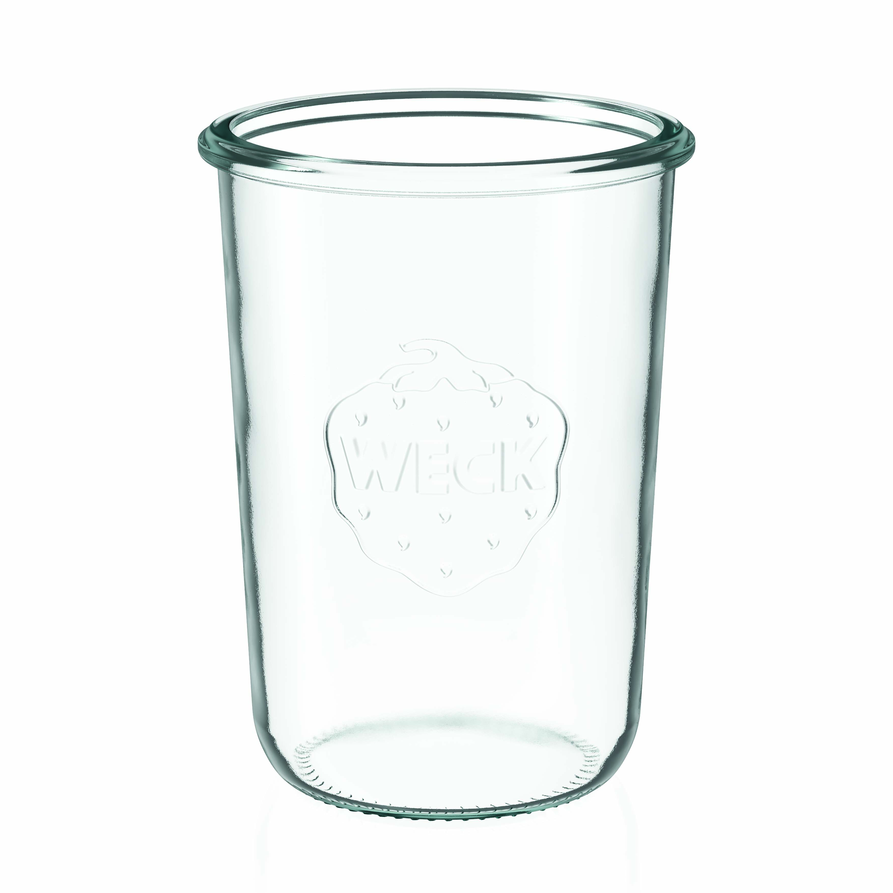 6x 850 ml WECK staklenka za preokretanje sa staklenim poklopcem RR 100