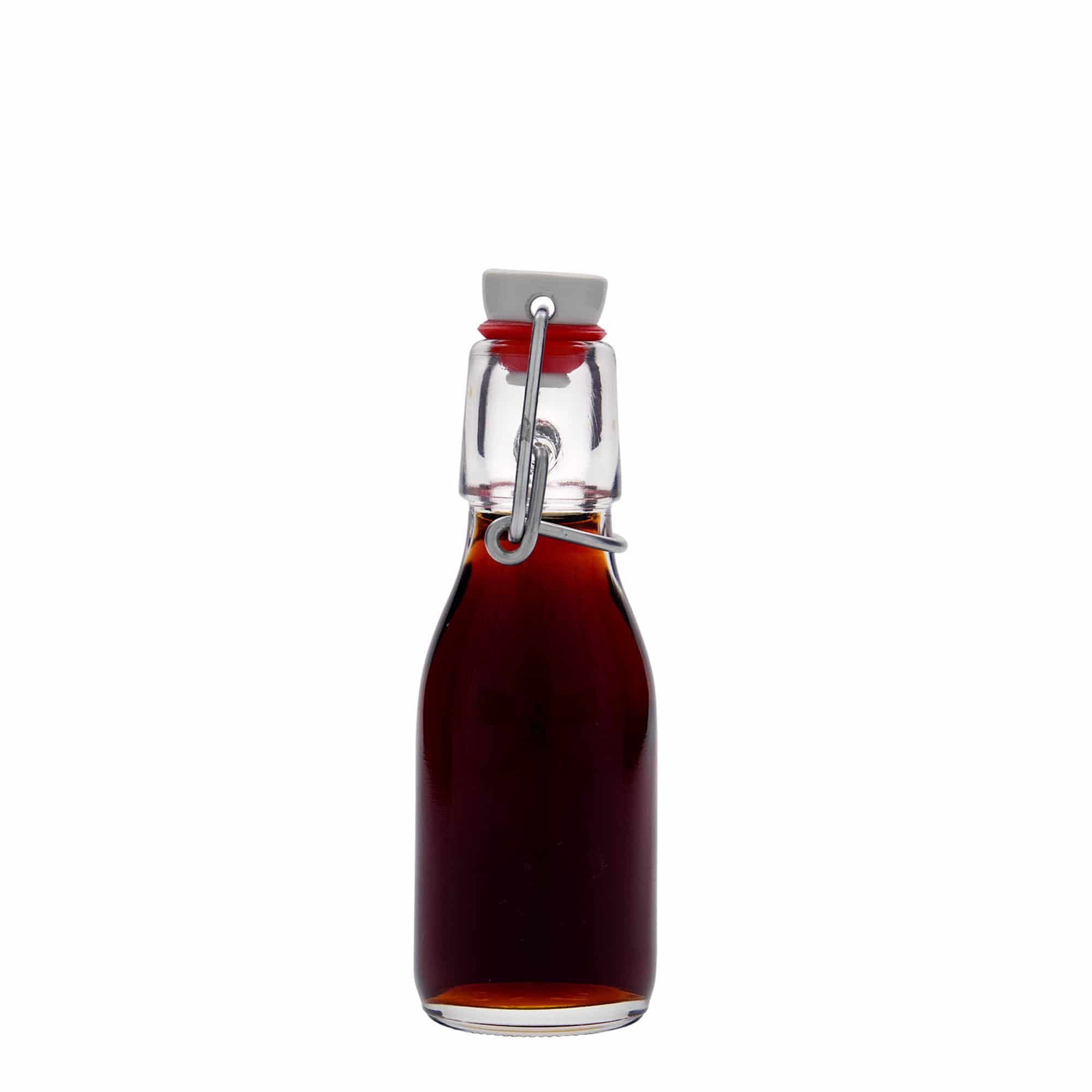 100 ml staklena boca „Paul“, grlo: zatvarač sa kopčom