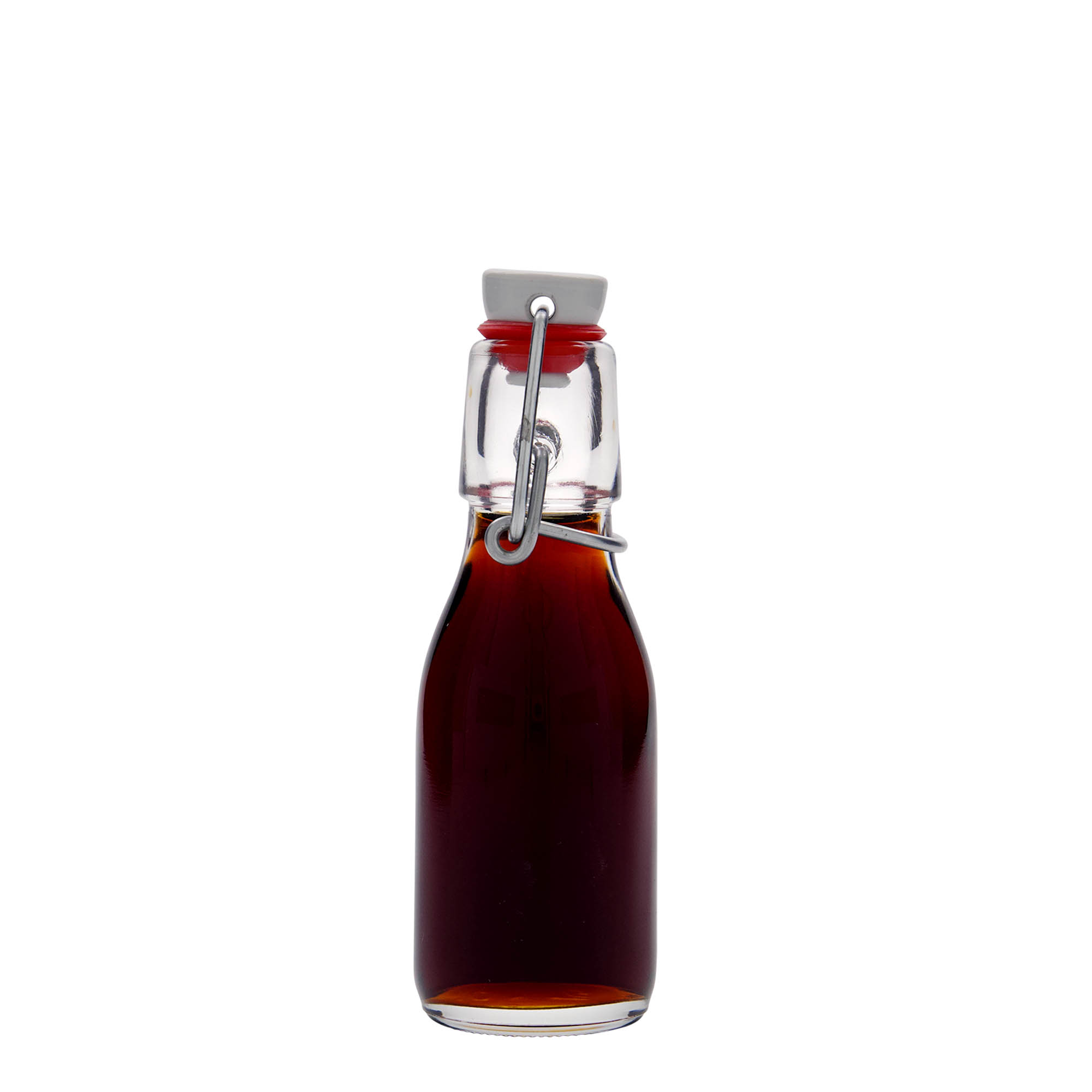 100 ml staklena boca „Paul“, grlo: zatvarač sa kopčom