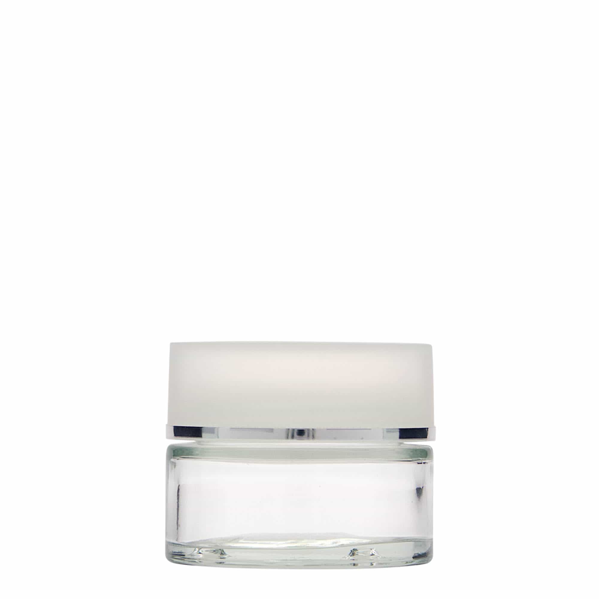 50 ml tegla „Clear Edition“, staklo, otvor: navojni poklopac