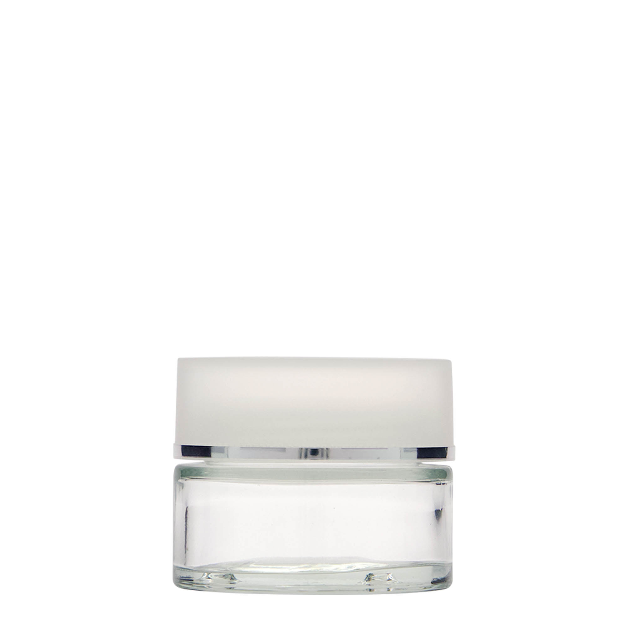 50 ml tegla „Clear Edition“, staklo, otvor: navojni poklopac