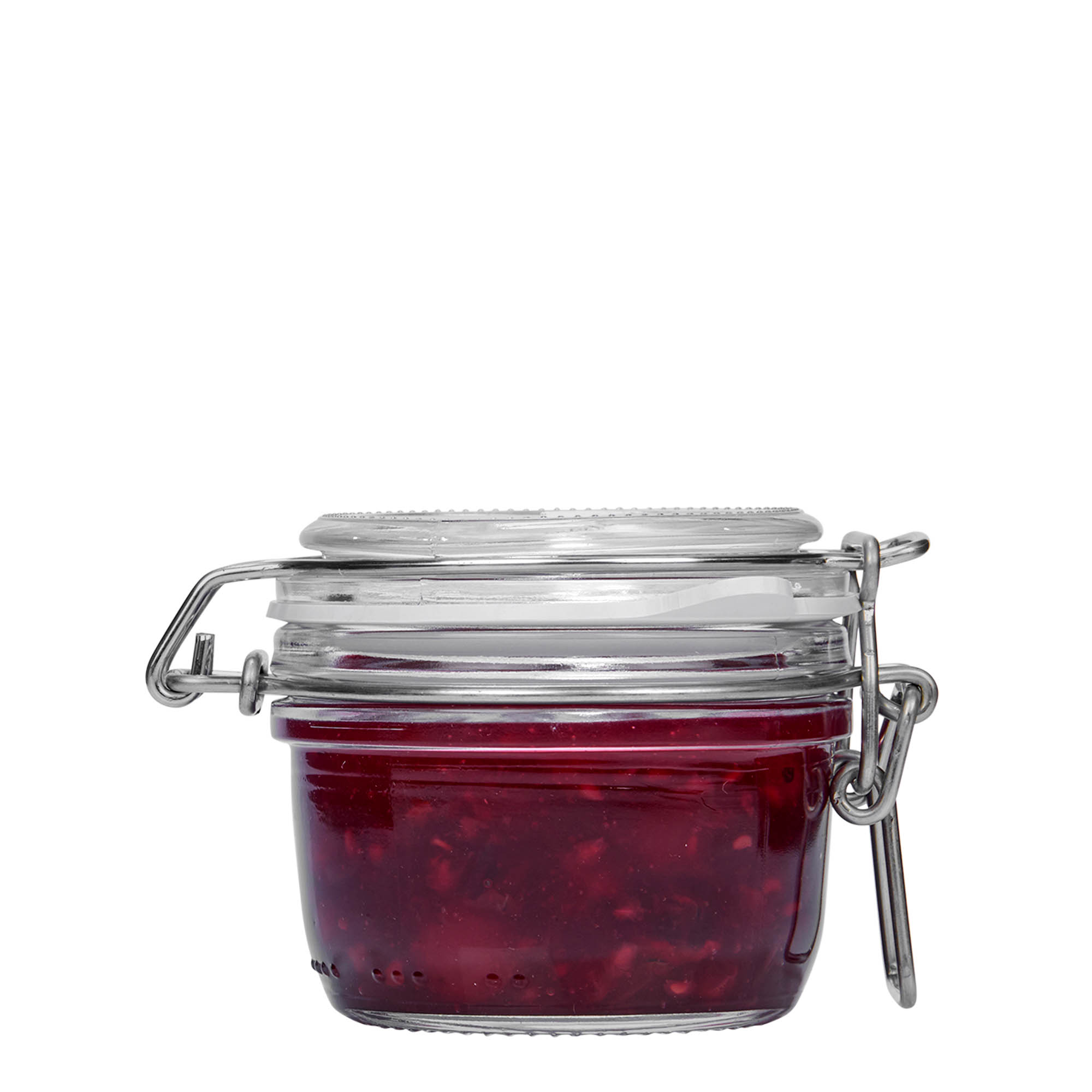 125 ml staklena tegla sa žičanim zatvaračem 'Fido', otvor: žičani zatvarač 125 ml staklena tegla sa žičanim zatvaračem 'Fido', otvor: žičani zatvarač