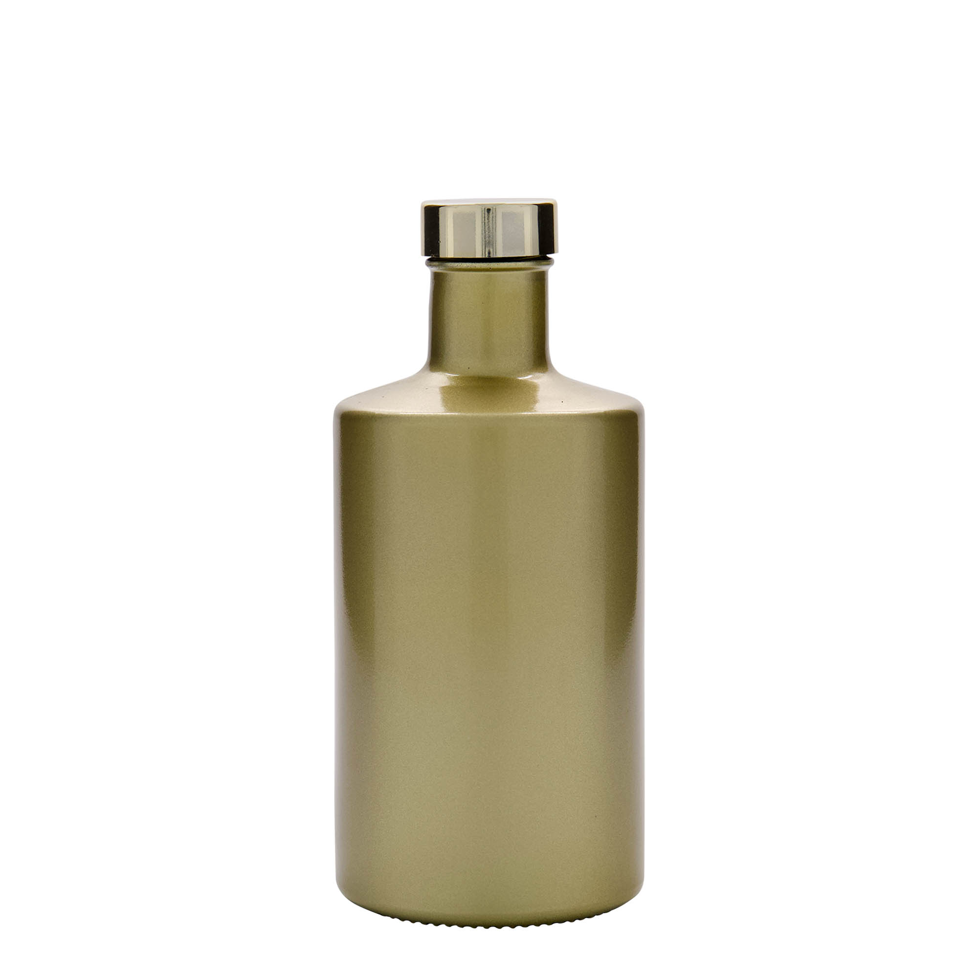 500 ml staklena boca 'Caroline', zlatna, grlo: GPI 33