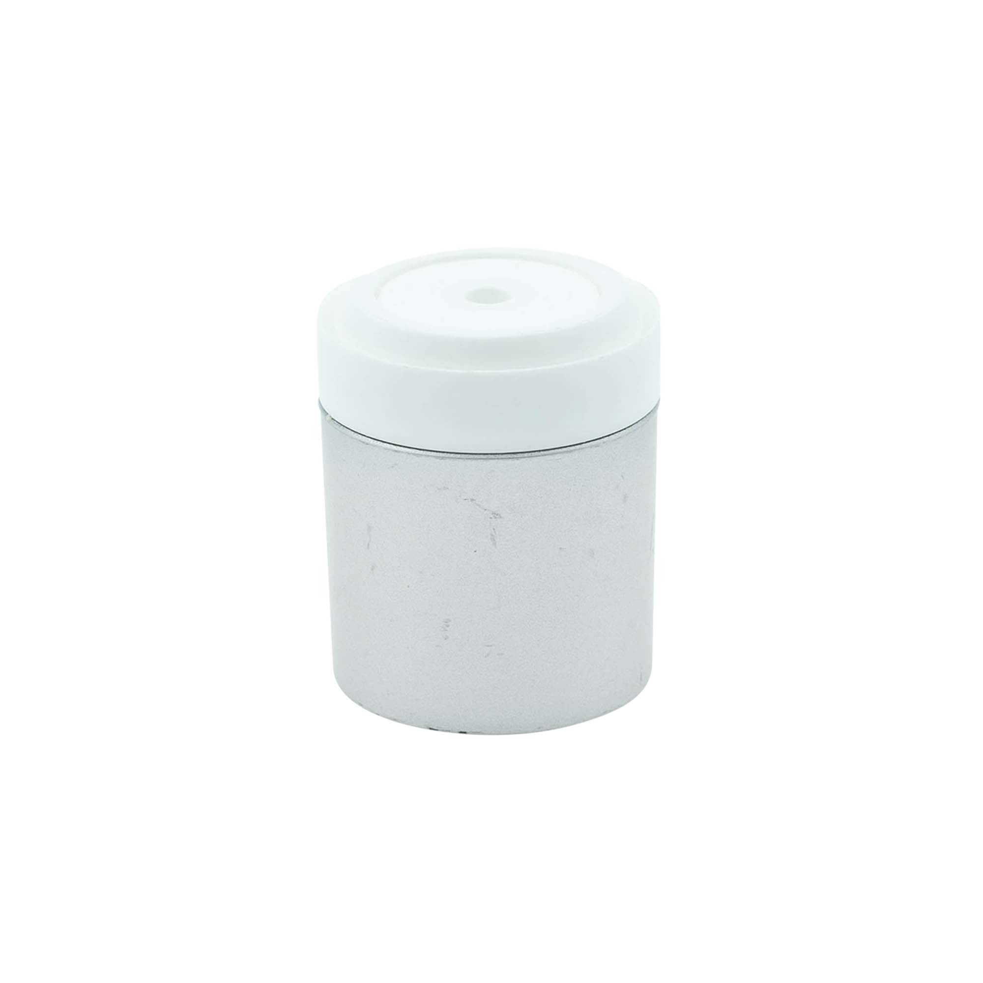 Airless Dispenser Pumpa glava 'Micro', PP-plastika, srebrna