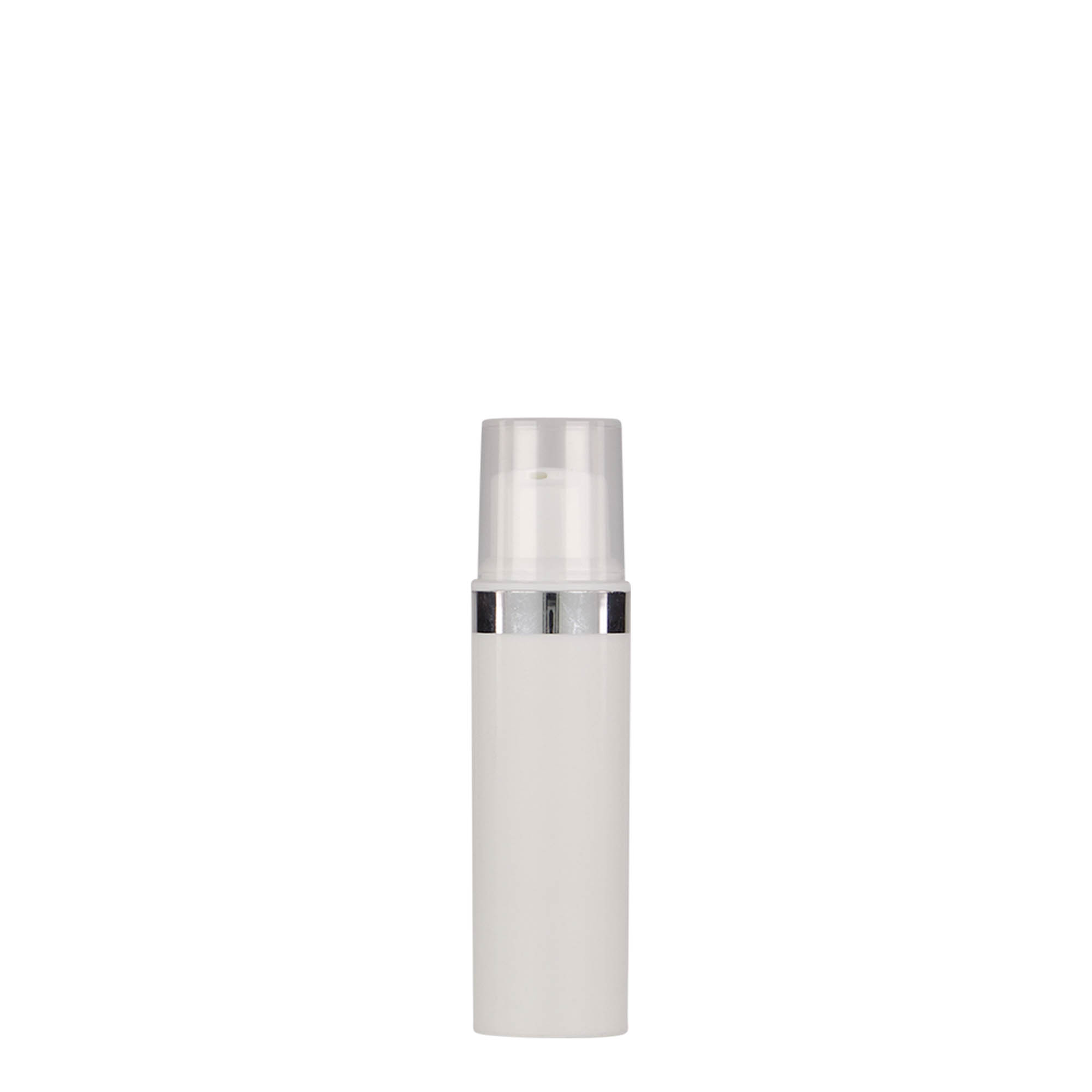 10 ml Airless dozer 'Nano', PP-plastika, bijeli