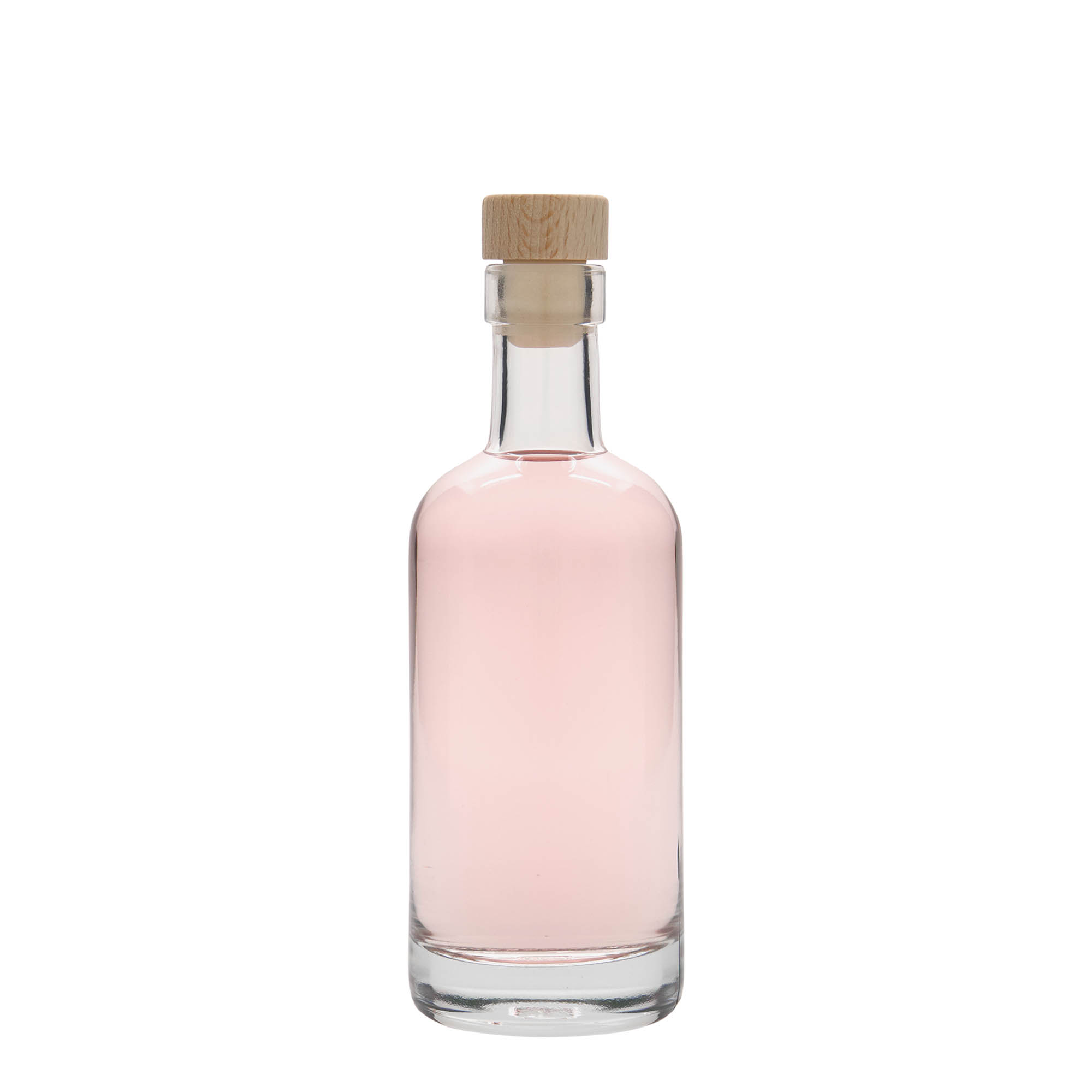 250 ml staklena boca 'Linea Uno', otvor: plutani čep 250 ml staklena boca 'Linea Uno', otvor: plutani čep