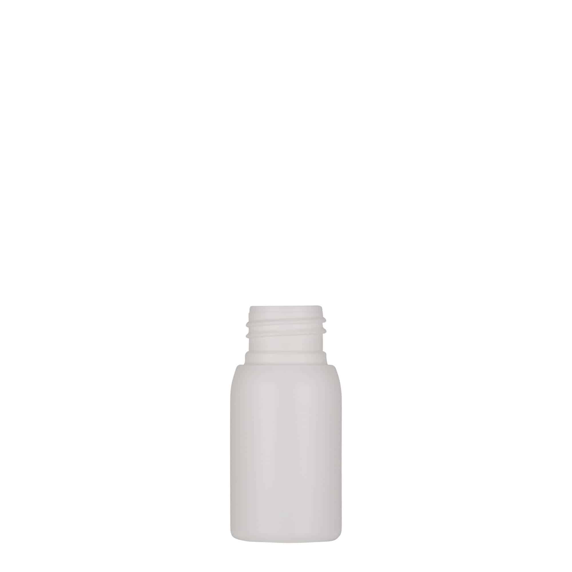 30 ml plastična bočica „Tuffy“, HDPE, bijela, grlo: 24/410