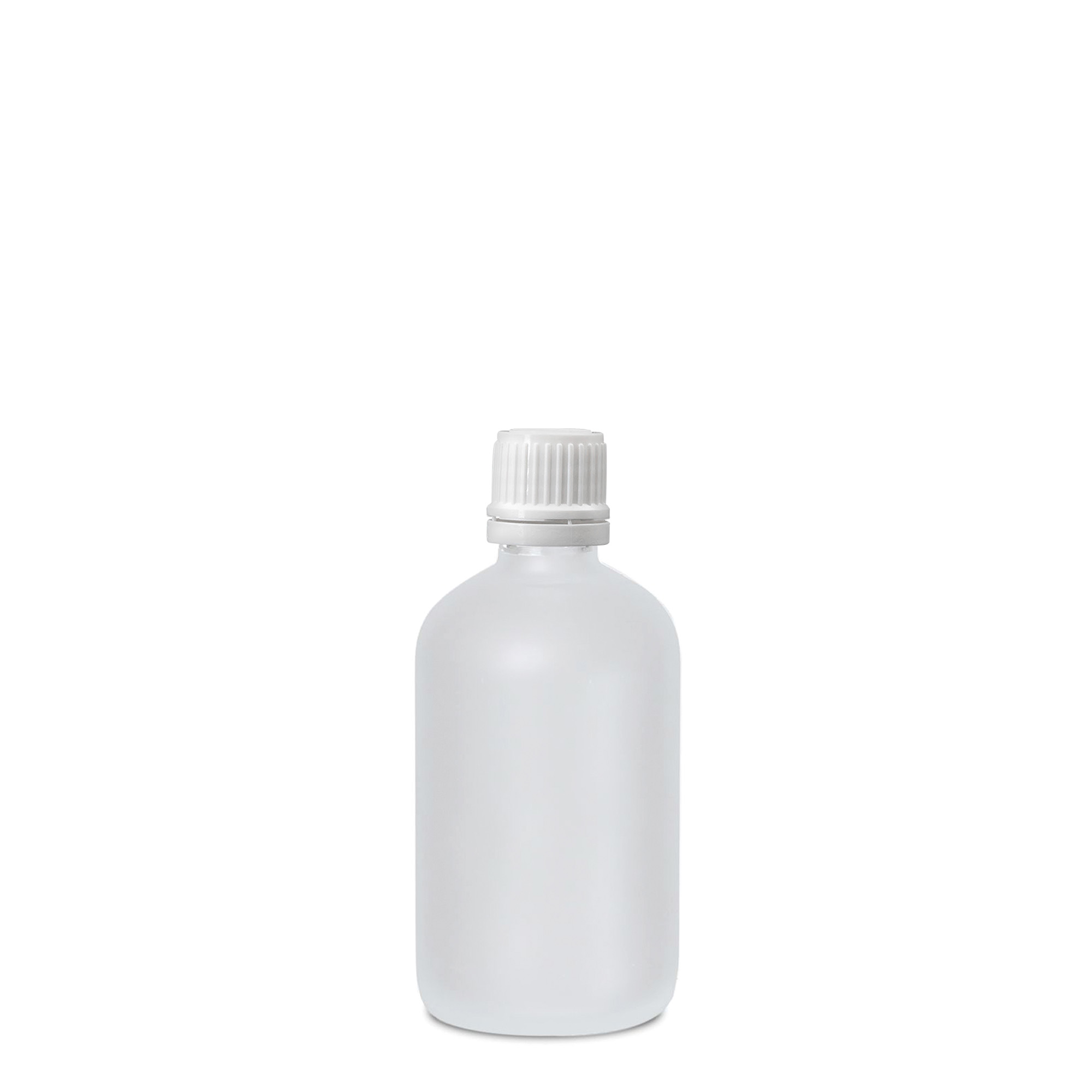 100 ml medicinska bočica, staklo, mat smeđa, grlo: DIN 18