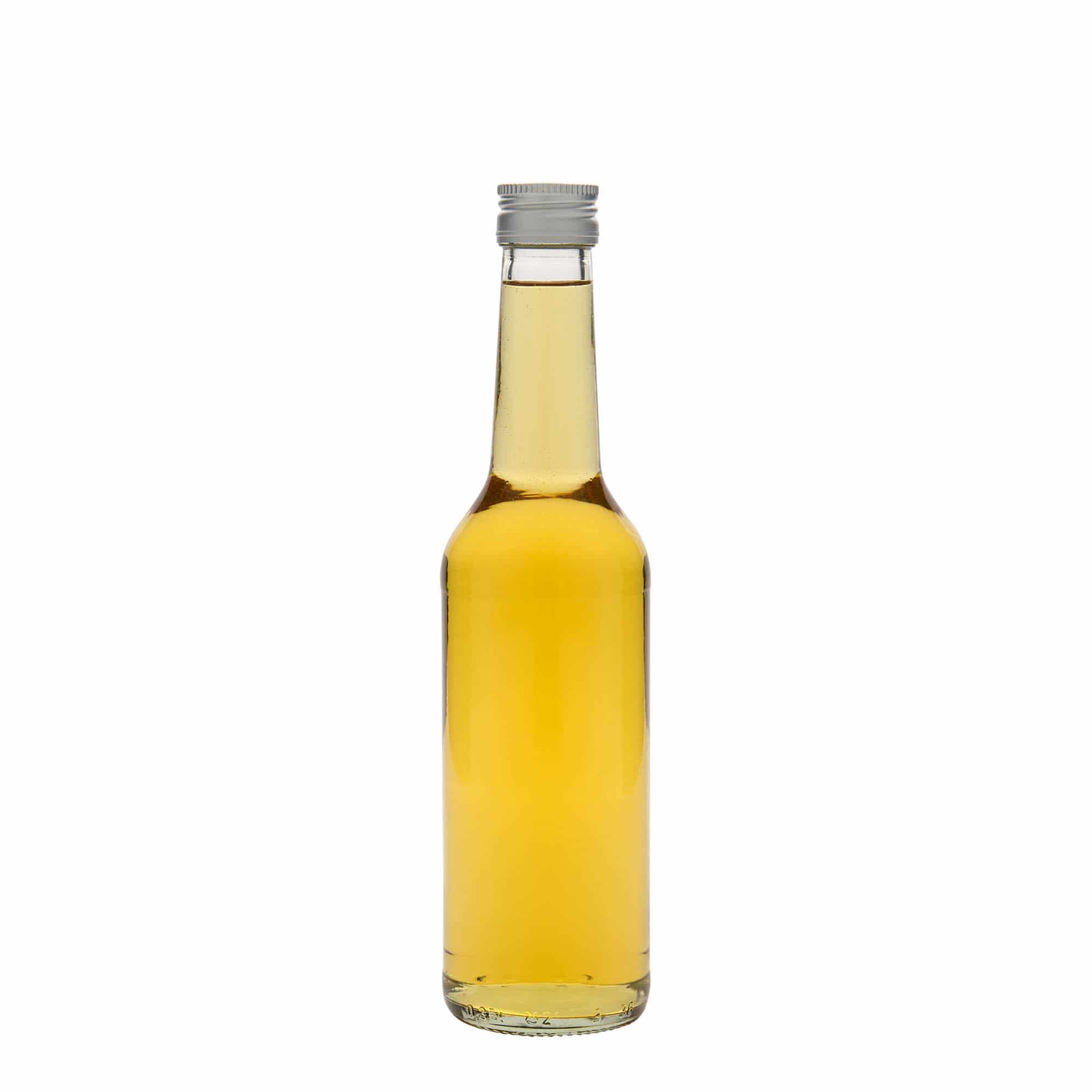 Staklena flaša sa ravnim vratom 350 ml, otvor: PP 28