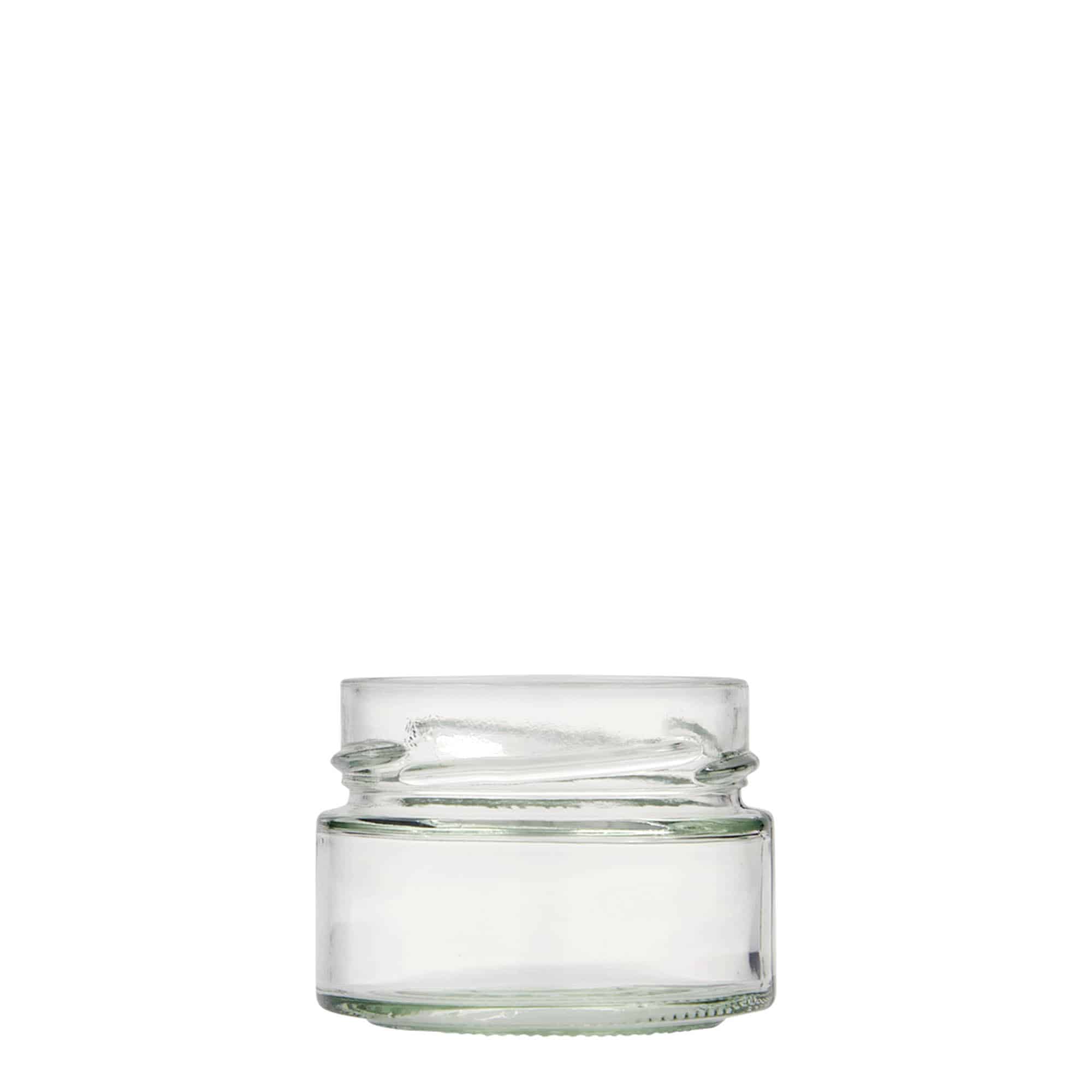 130 ml okrugla staklena posuda 'Aurora', otvor: Deep-Twist-Off (DTO 66)