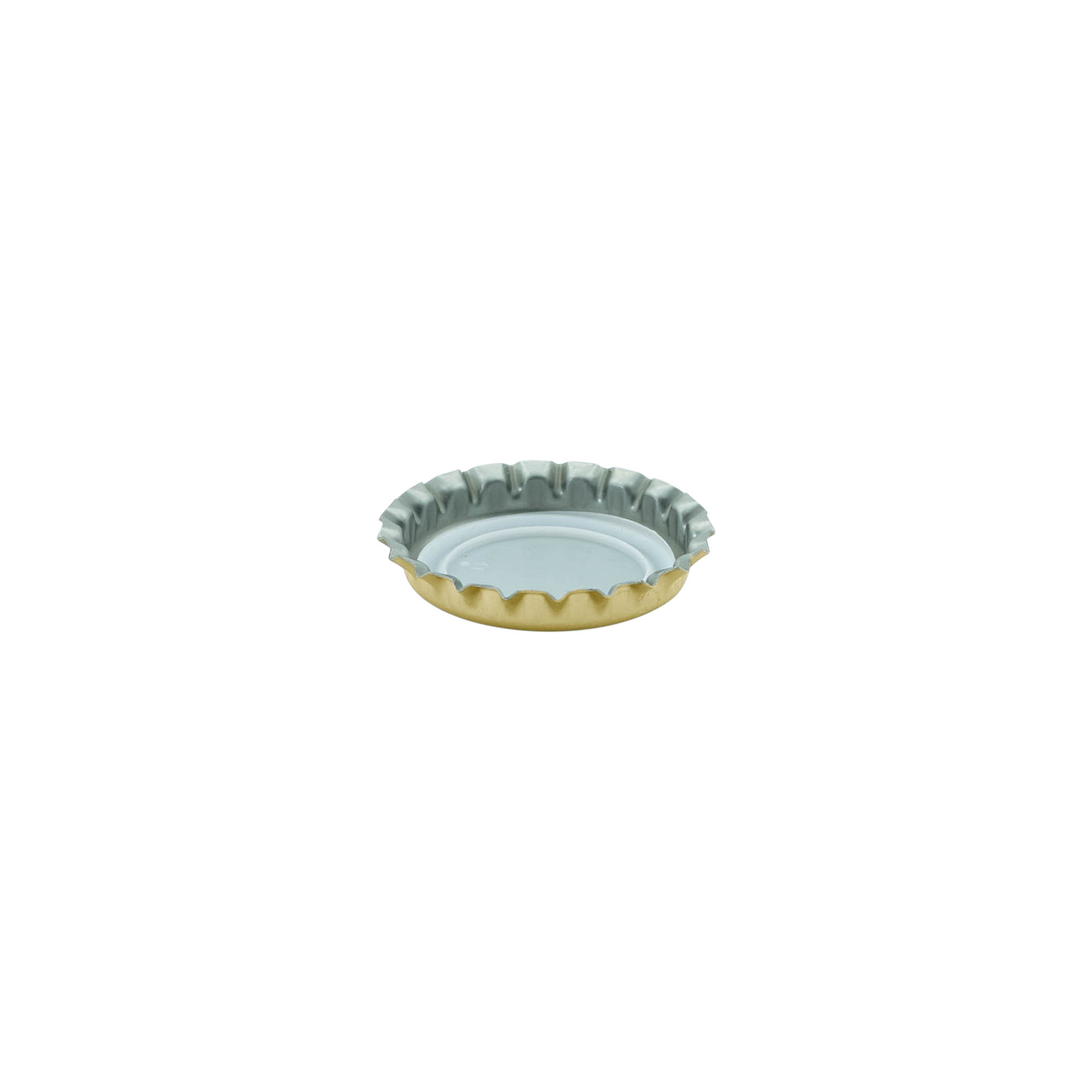 Čepovi za flaše 26 mm, metalni, zlatni Čepovi za flaše 26 mm, metalni, zlatni