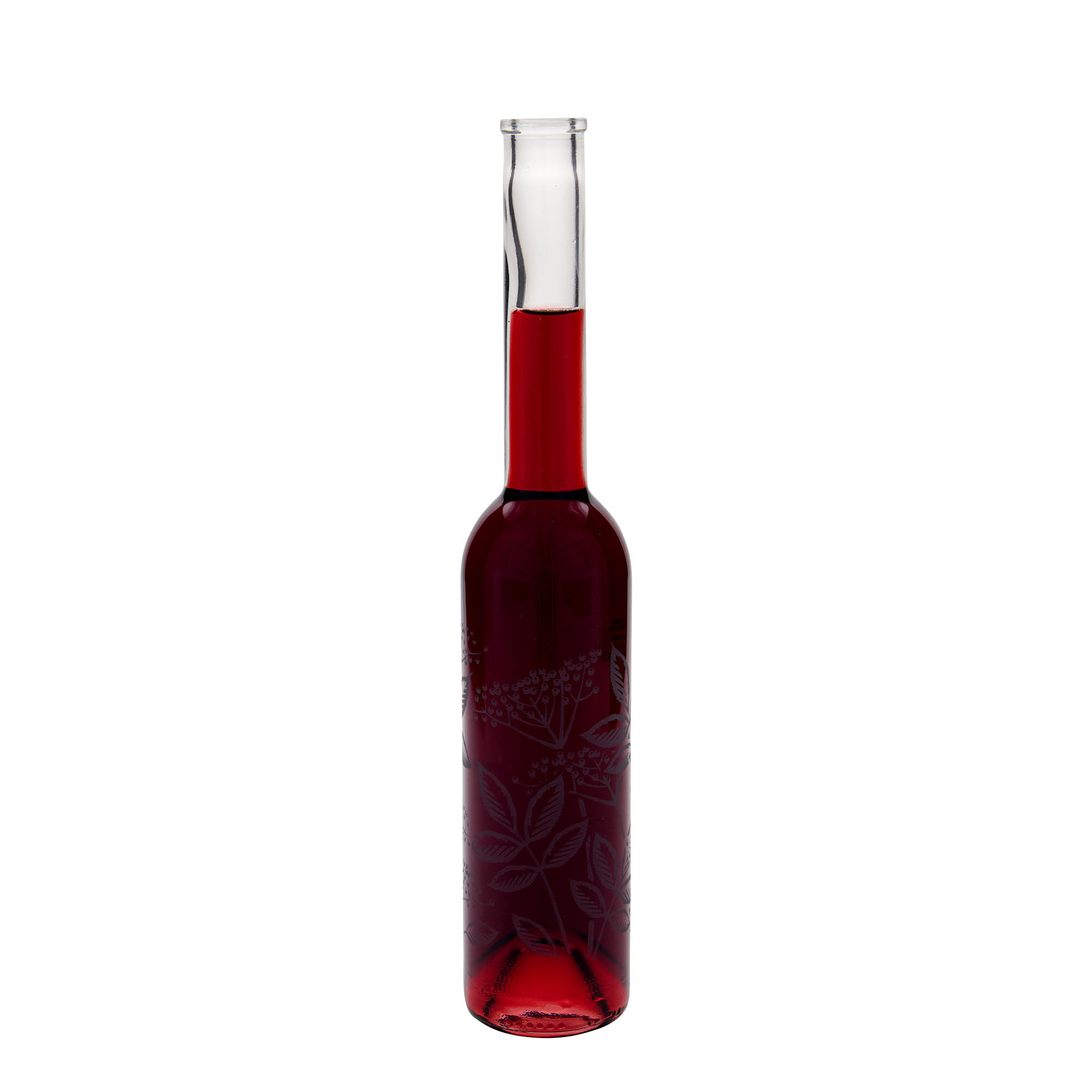 350 ml staklena boca 'Opera', motiv: bazga, otvor: pluta 350 ml staklena boca 'Opera', motiv: bazga, otvor: pluta
